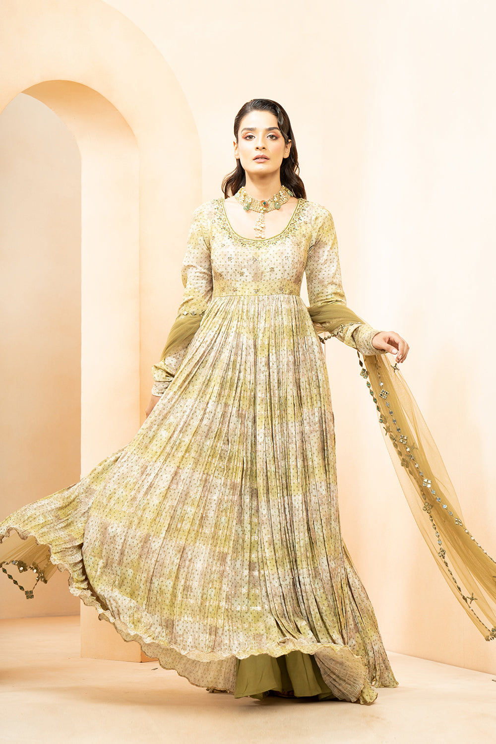 Mumtaaz Anarkali - Auraya Fashion -  - #tag1# - #tag2# - #tag3# - #tag3#