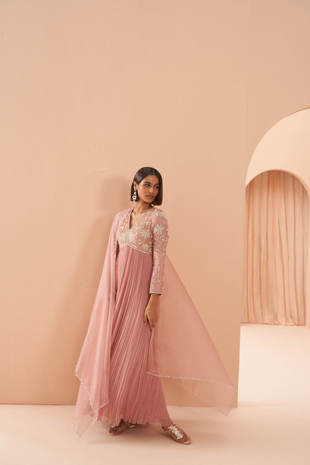 Orchid Anarkali