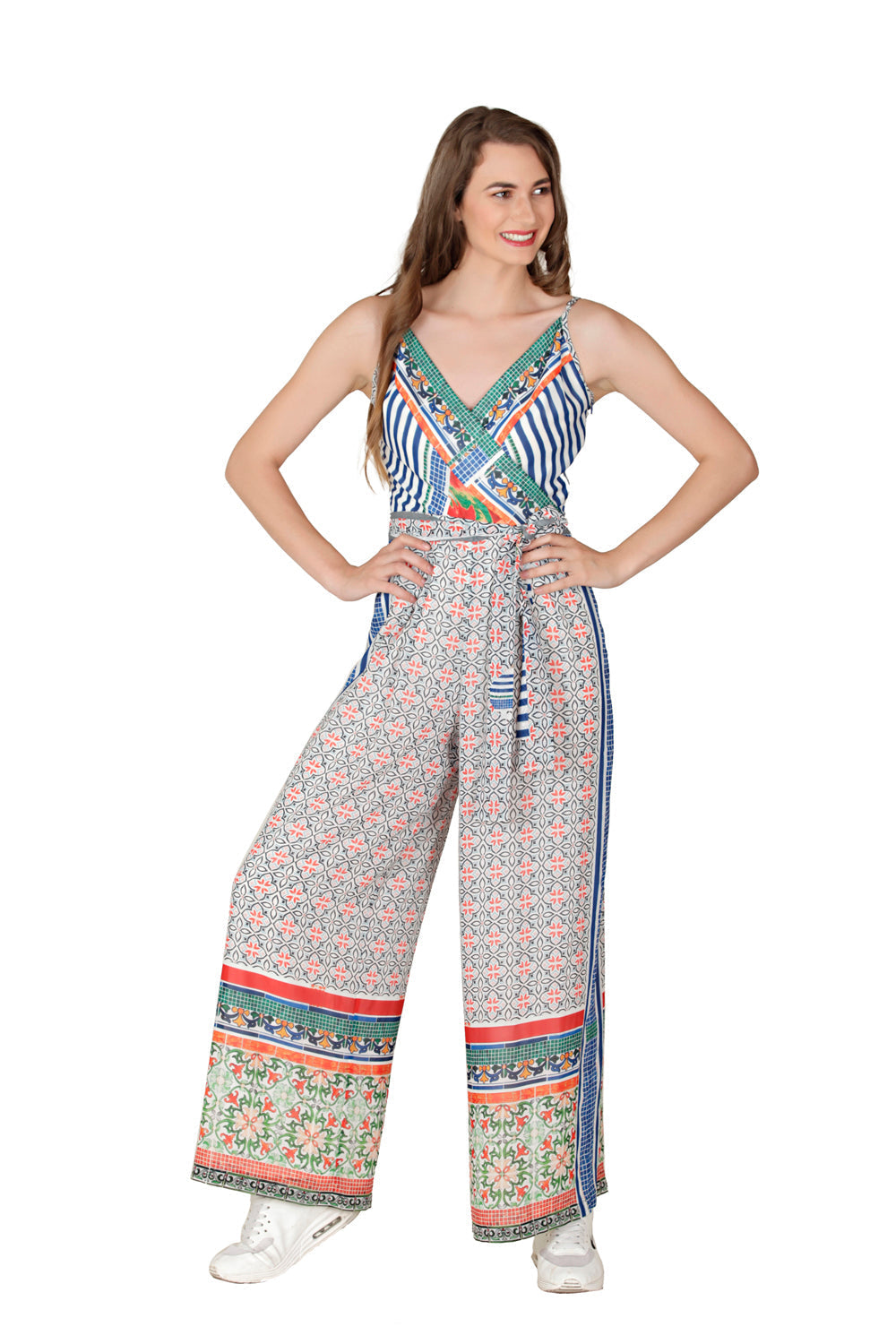 Cami Wrap Body Jumpsuit - Auraya Fashion -  - #tag1# - #tag2# - #tag3# - #tag3#