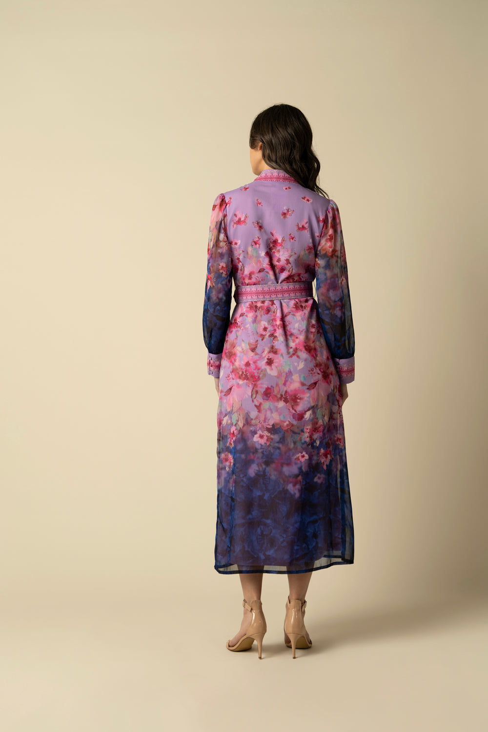 Freya Lilac Dress - Auraya Fashion 