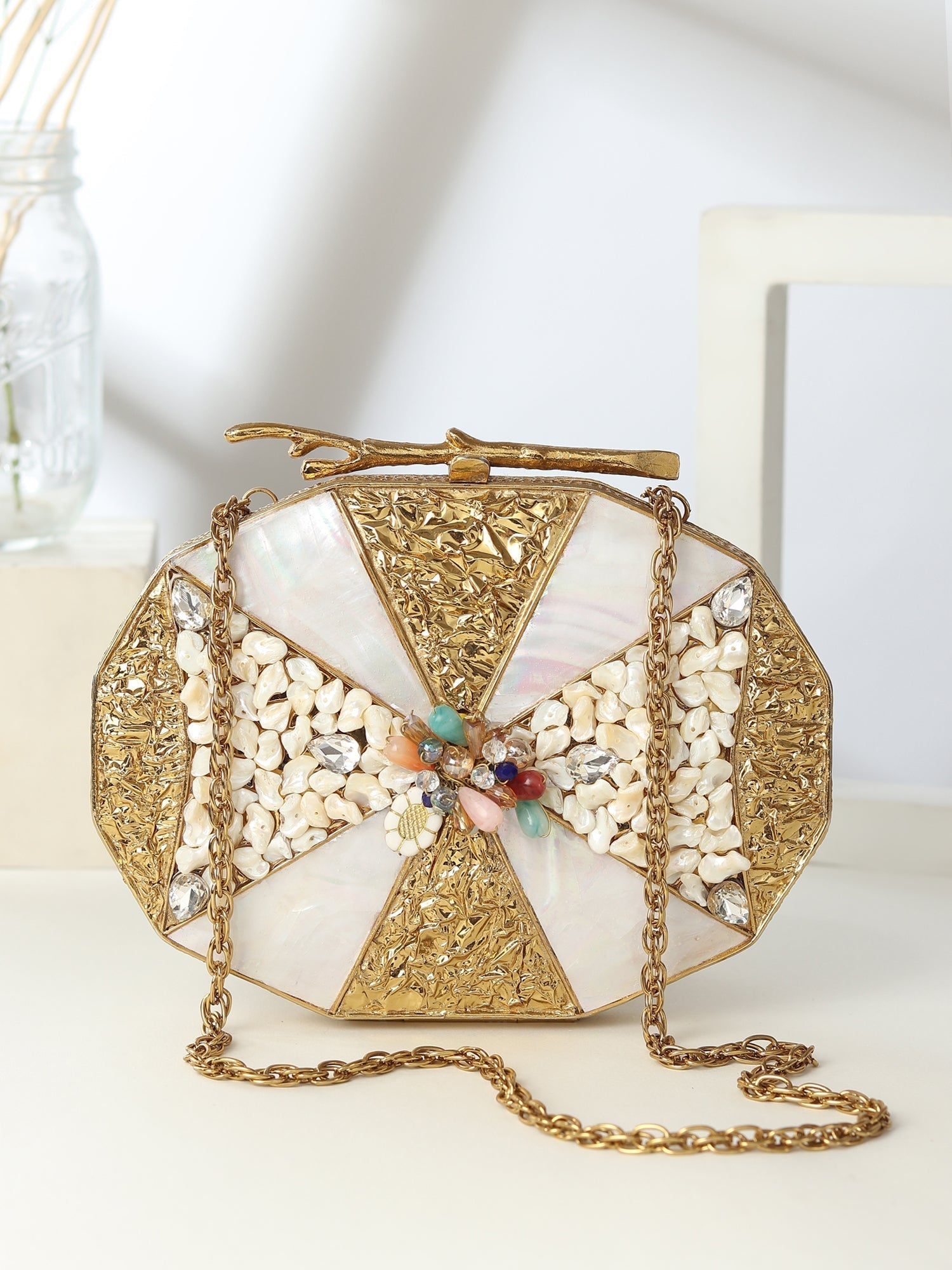 Image of Brass Luxe bag