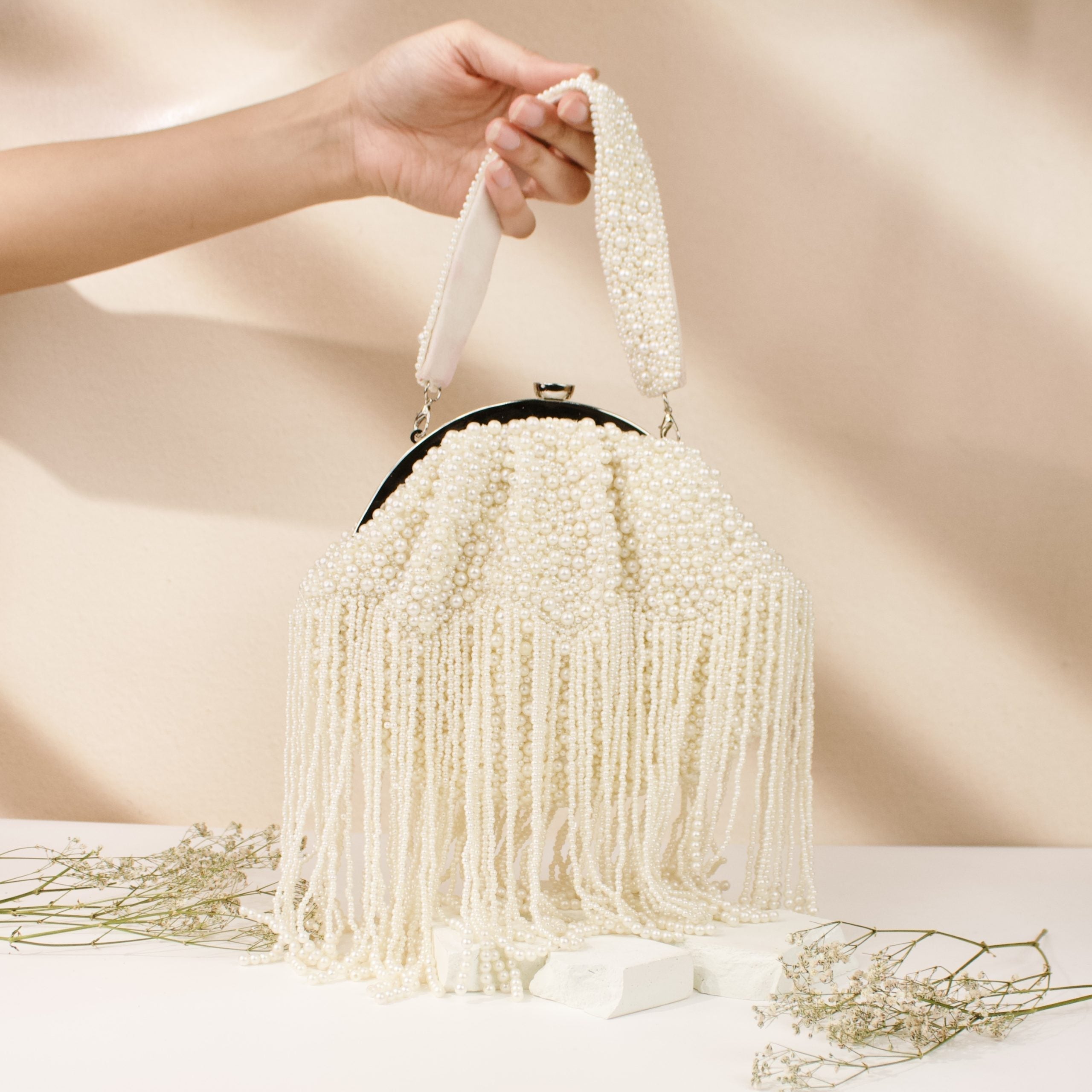 Image of Tassel Charm Batua bag