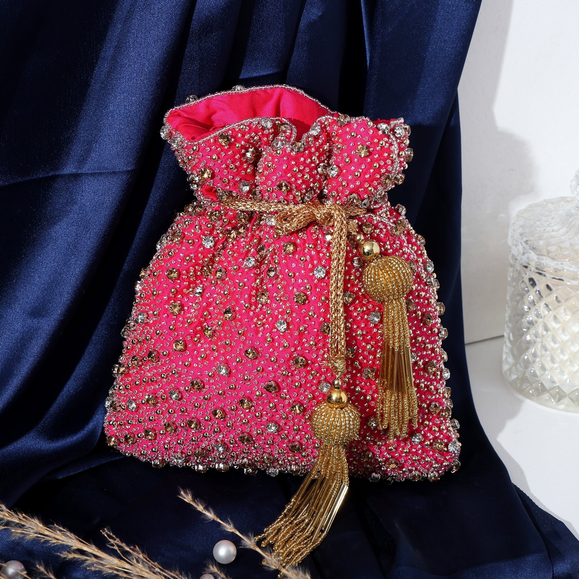 Image of Pink Pop Potli Bag