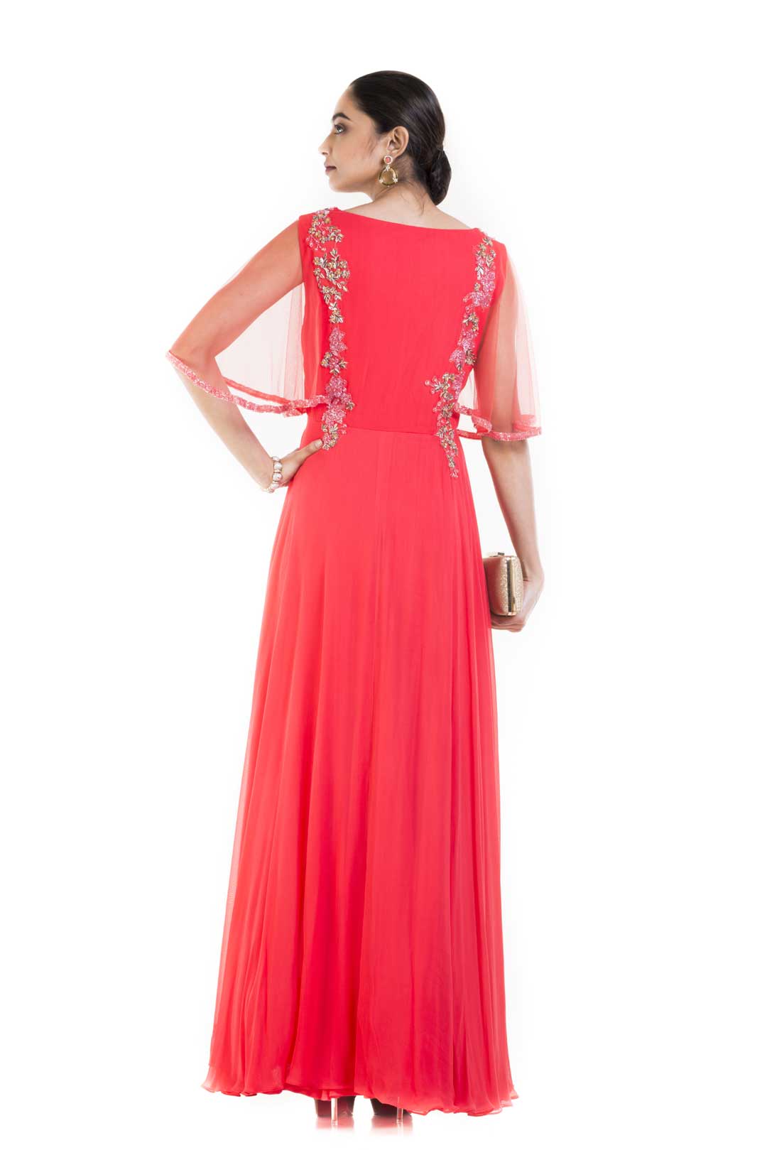 Reva cape dress