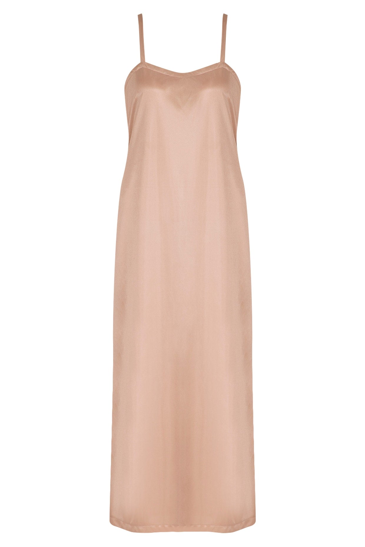 Icy Peach Embroidered Kurta With Inner Dress