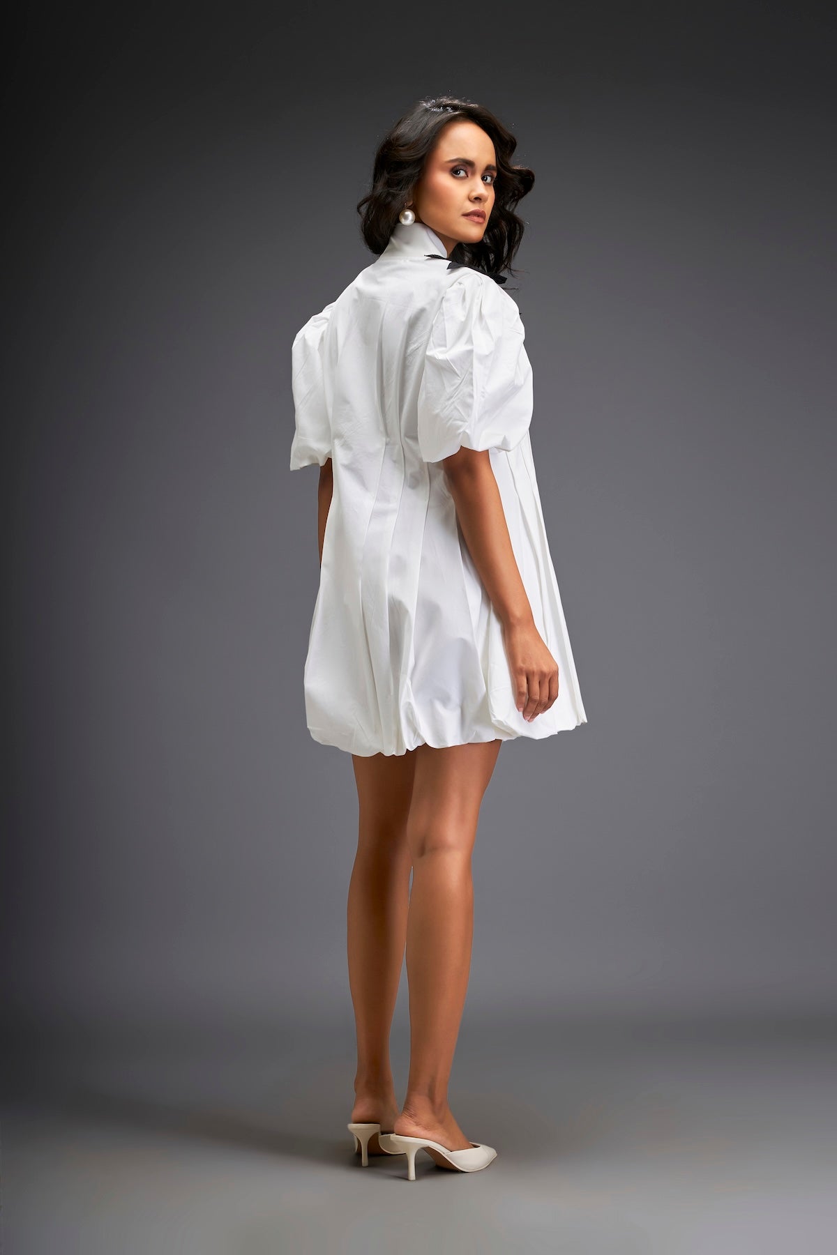 Short Dress With Detailing On One Side