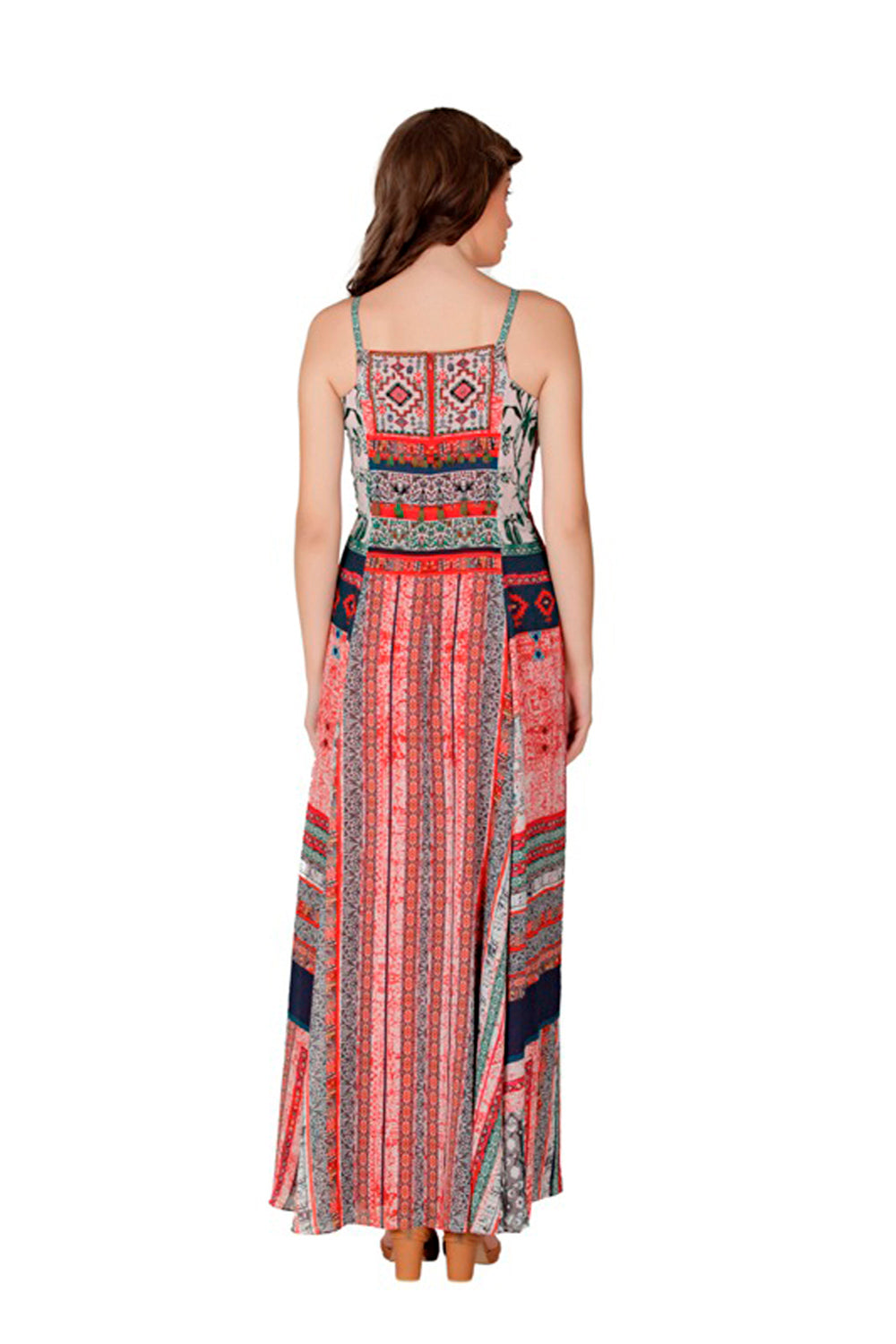 Side Panel Cami Maxi Dress