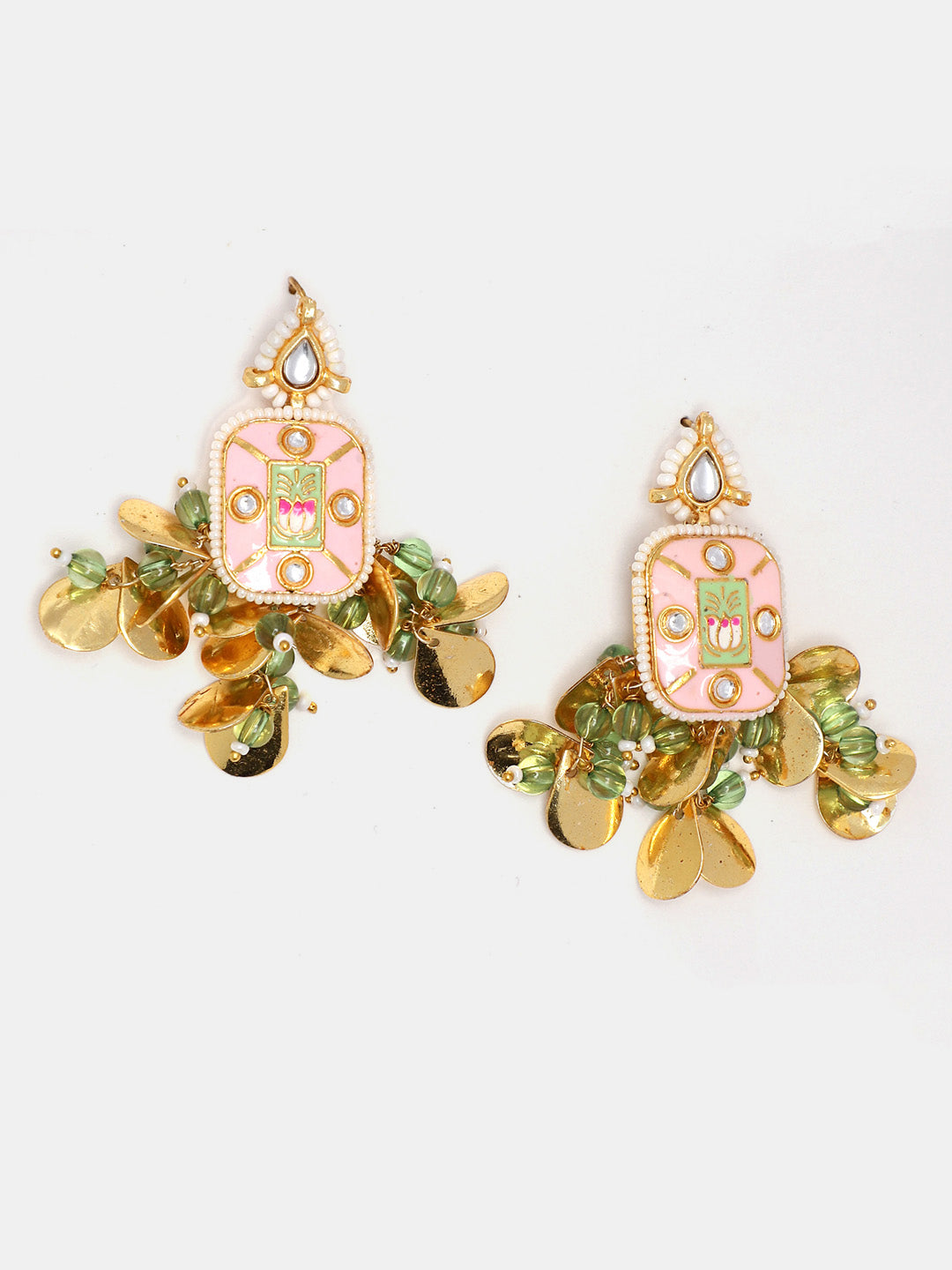 Gulaabi Drop Earring