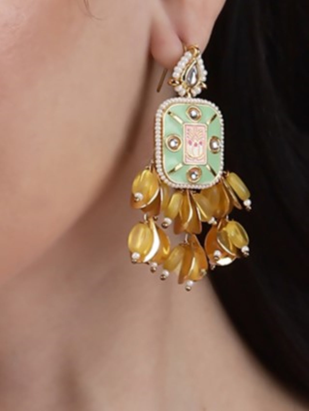 Sabz Drop Earring