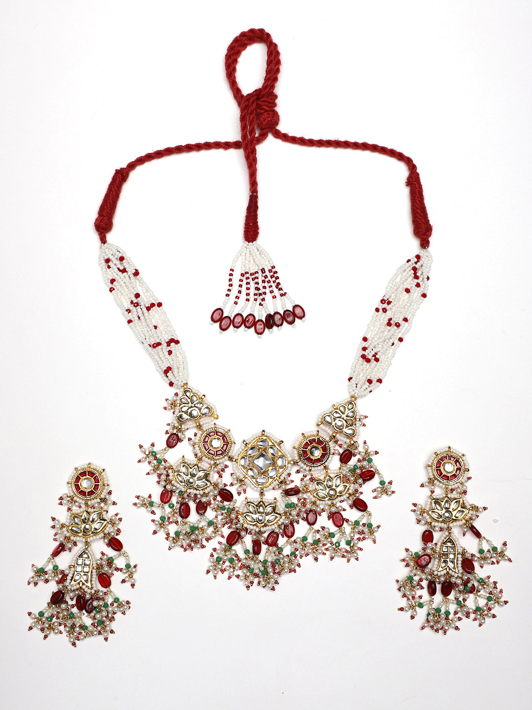 Kiran Necklace with Earring Jewellery Set