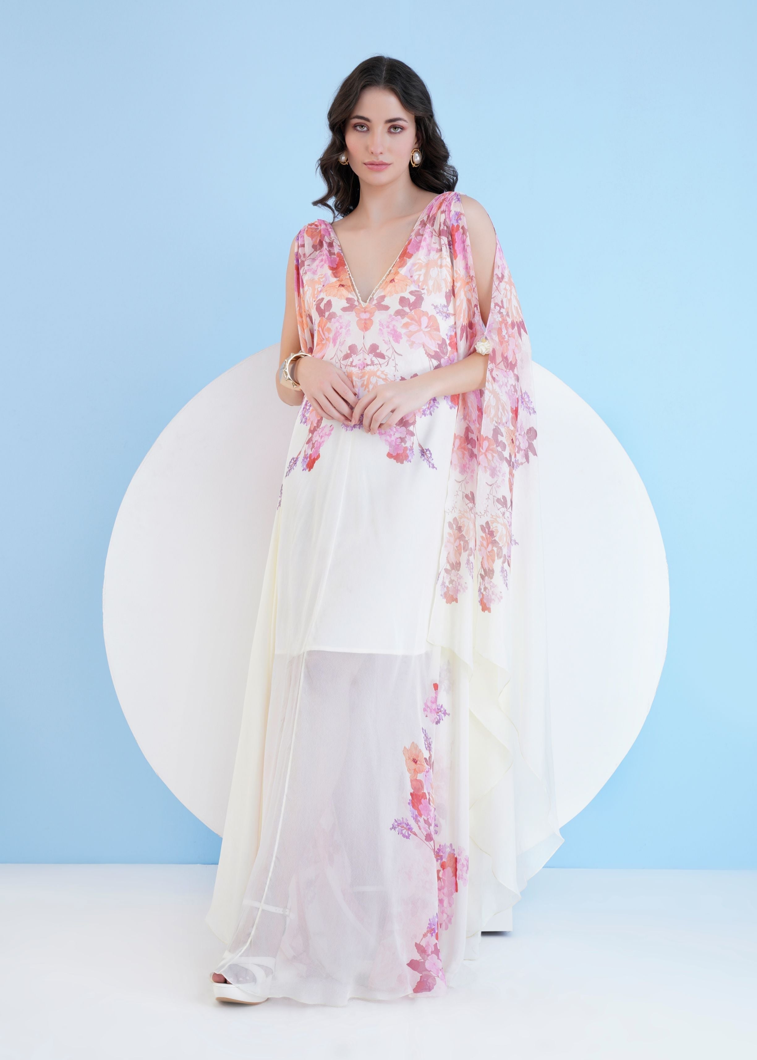 Heyday Kaftan with Plunging Neckline