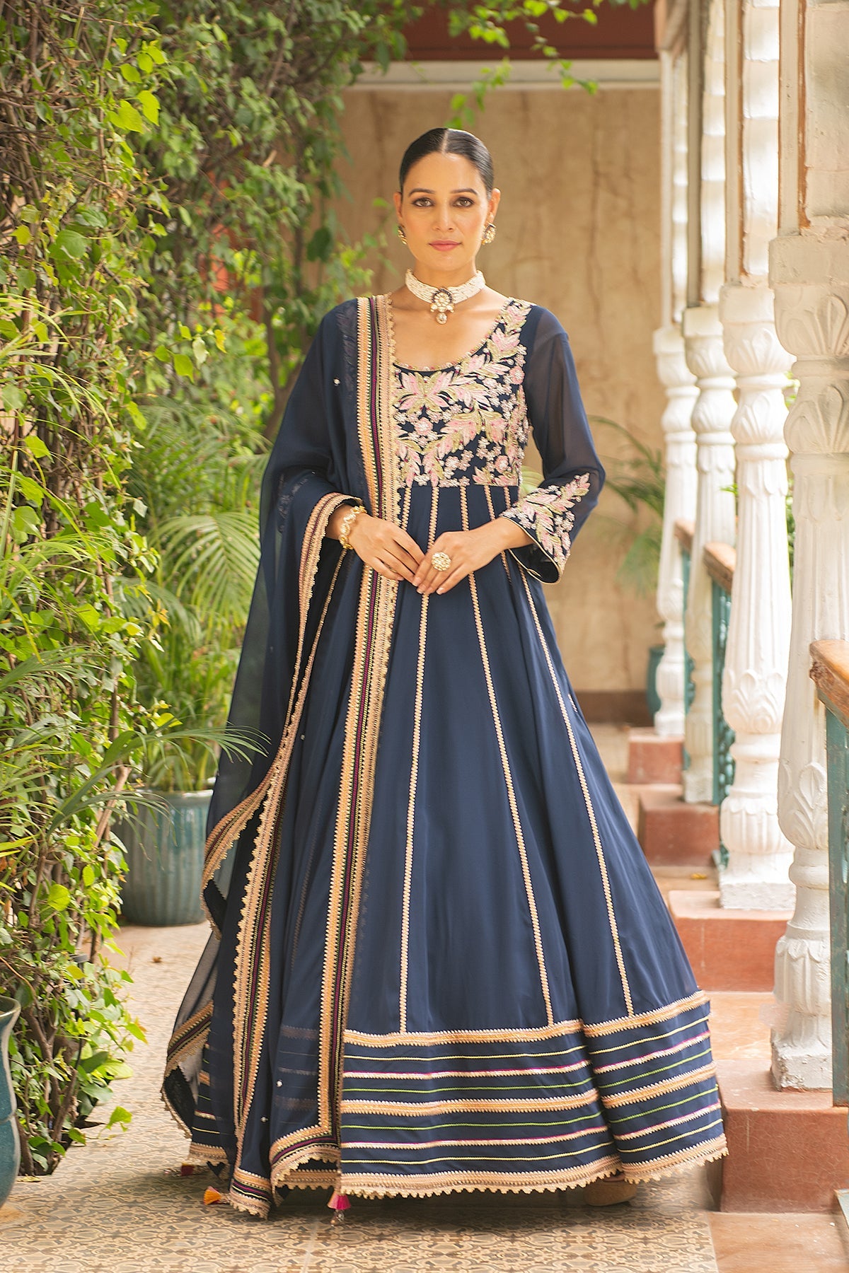 KHOOBSURAT NAVY BLUE