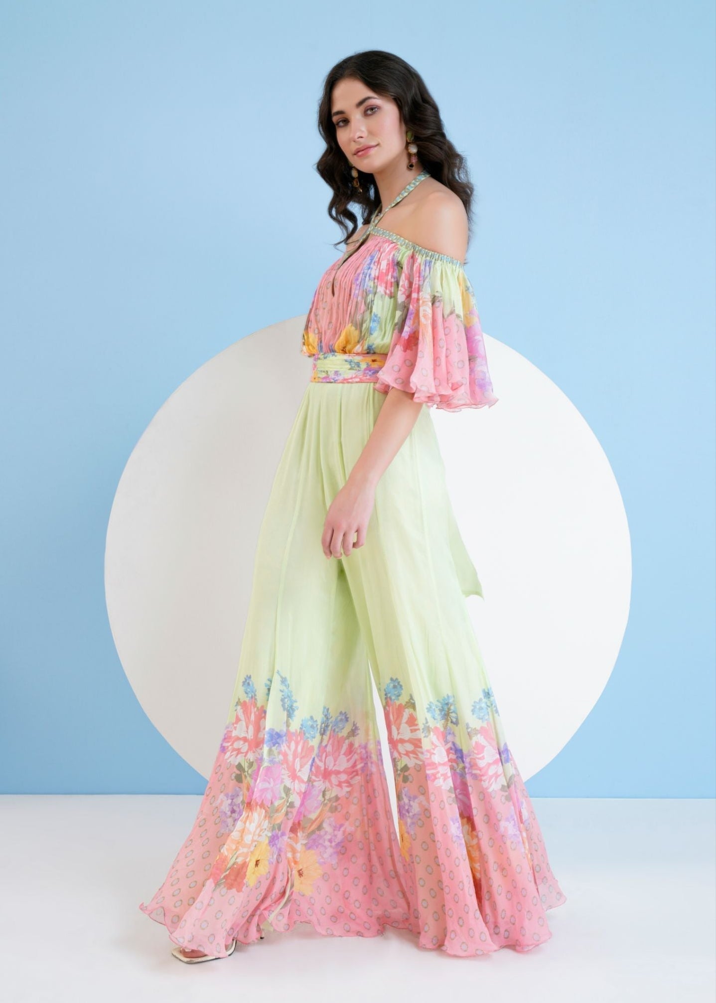 Meridian Flared Jumpsuit