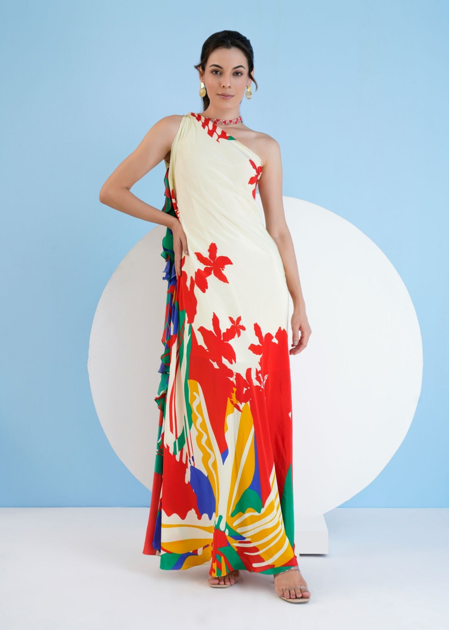 Valiant Red Maxi Dress