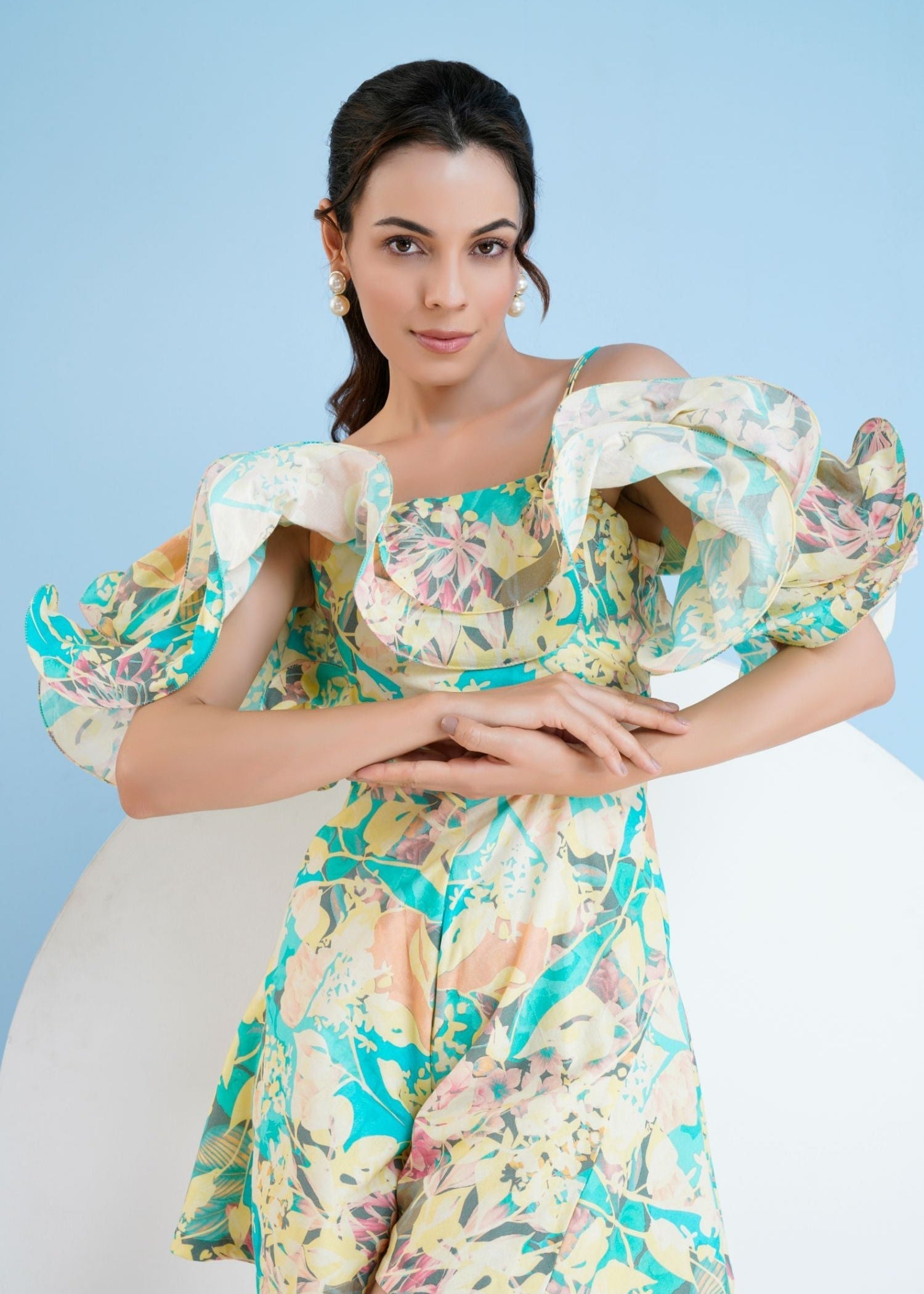 Pastoral Mist Playsuit