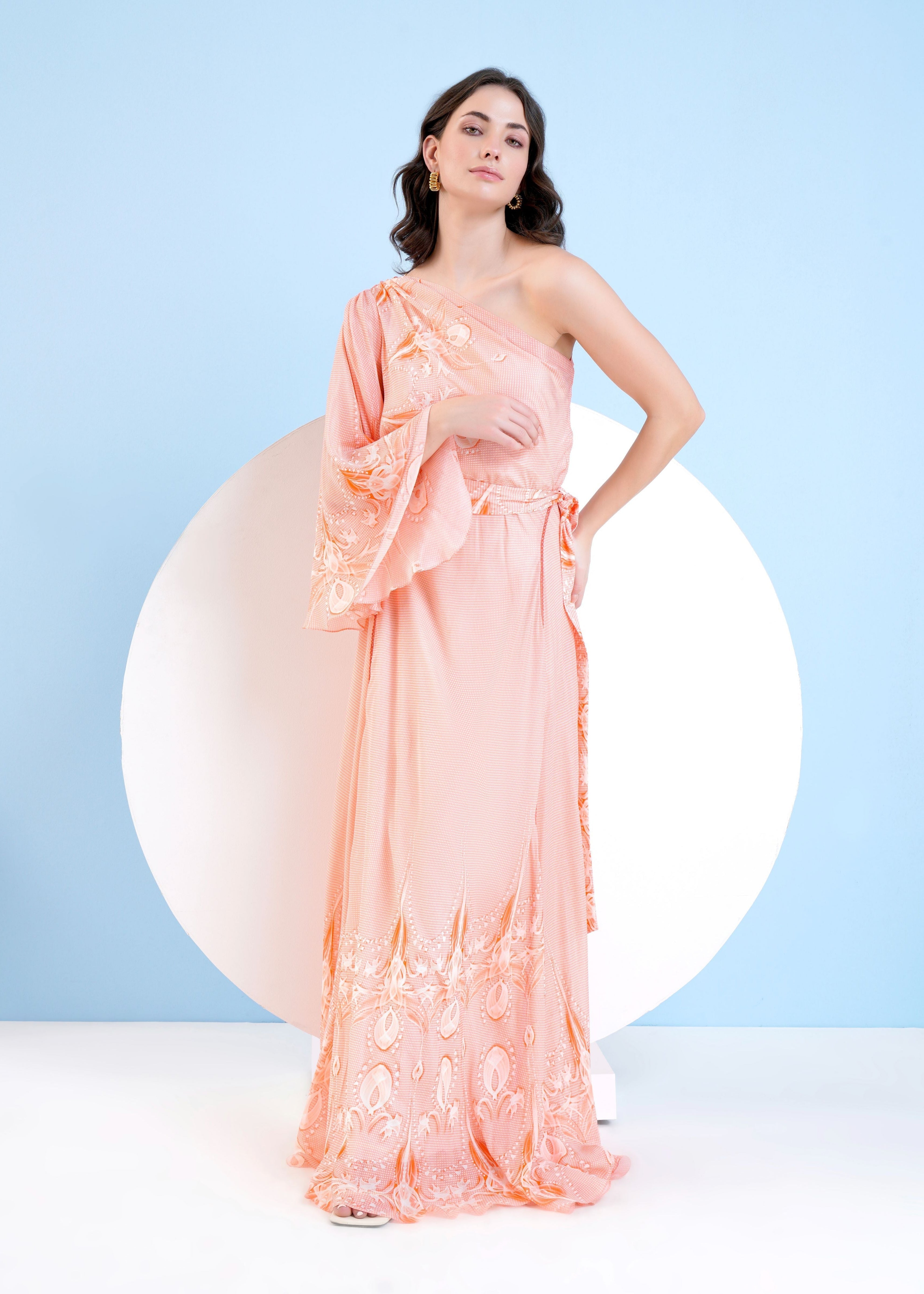 Ice Fly Paneled Maxi Dress