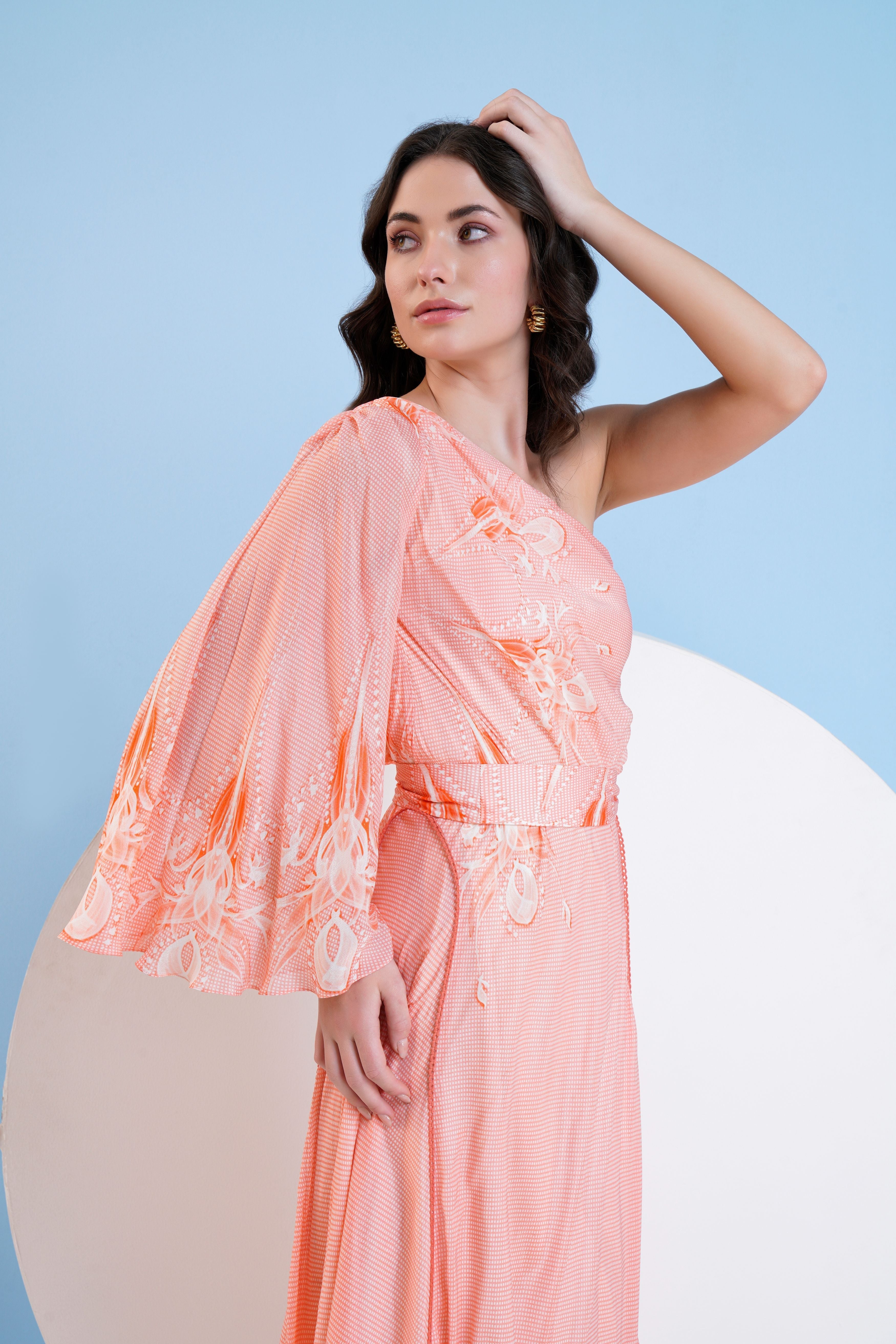 Ice Fly Paneled Maxi Dress