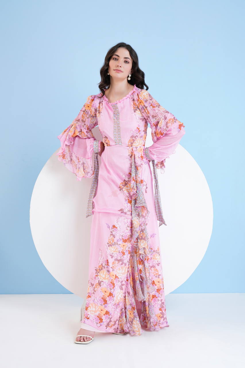 Pink Heyday Maxi Dress
