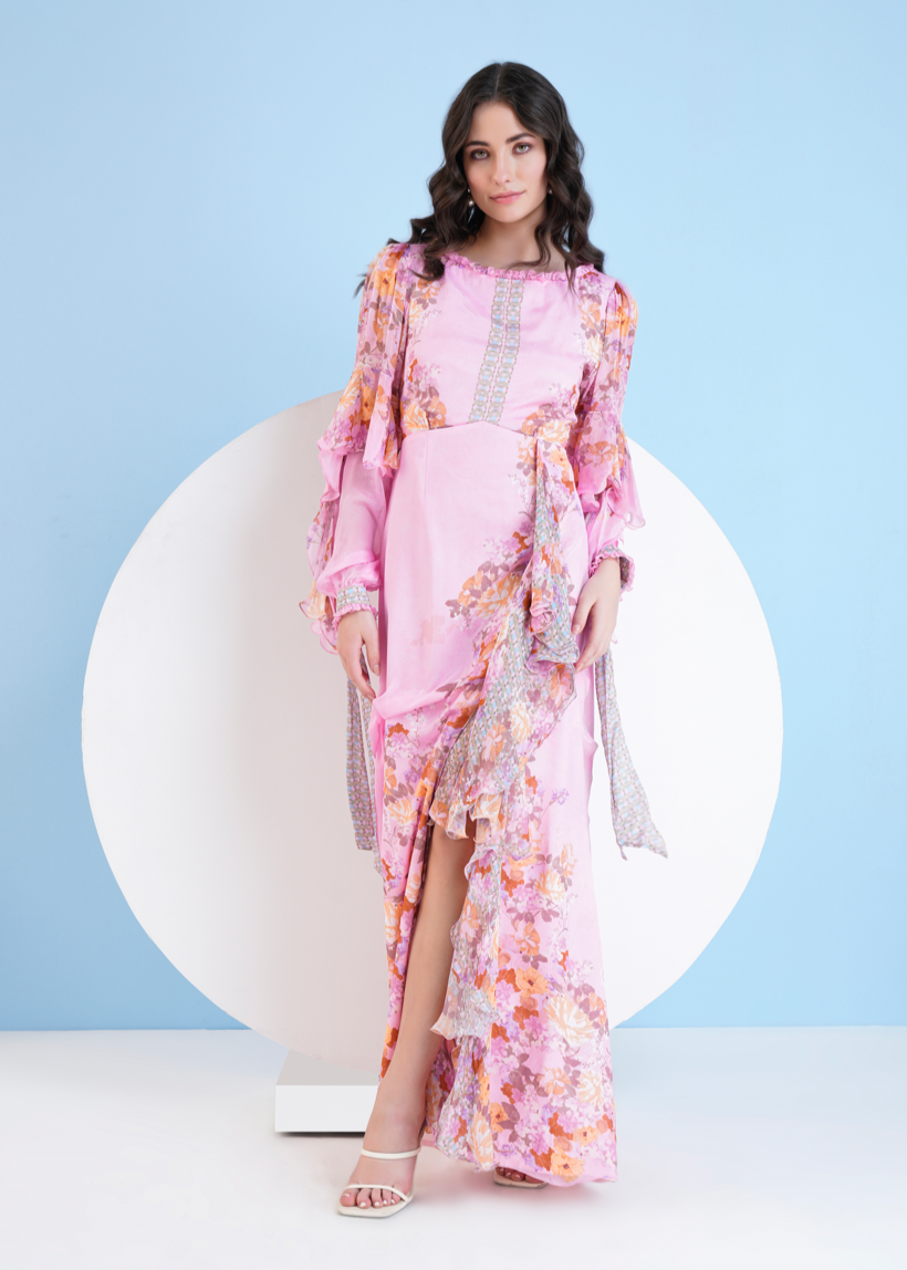 Pink Heyday Maxi Dress