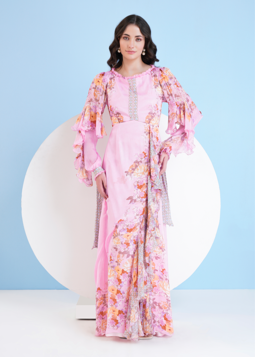 Pink Heyday Maxi Dress