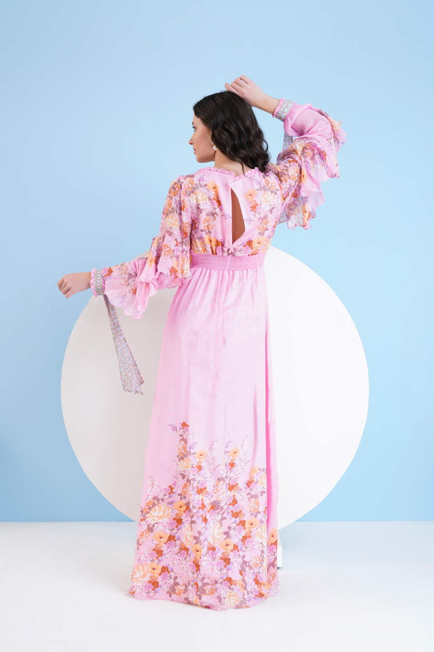 Pink Heyday Maxi Dress
