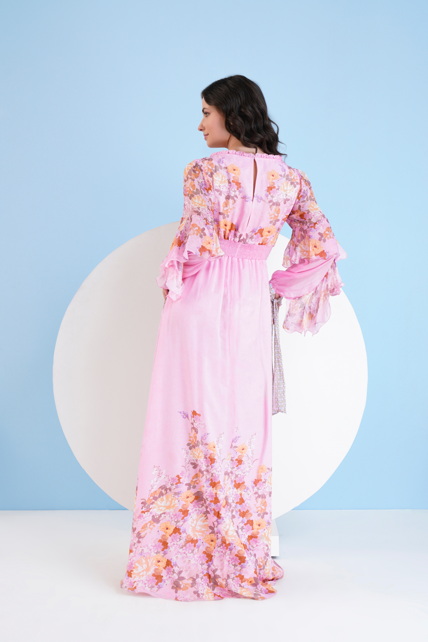 Pink Heyday Maxi Dress