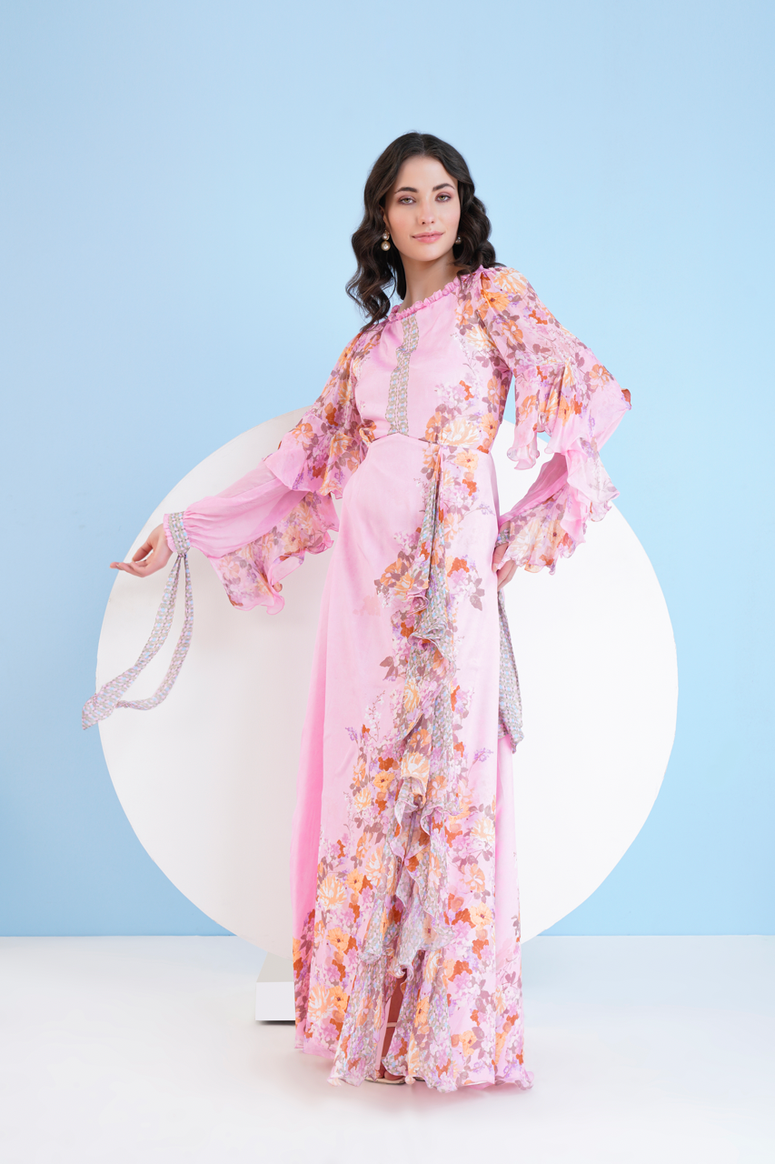 Pink Heyday Maxi Dress
