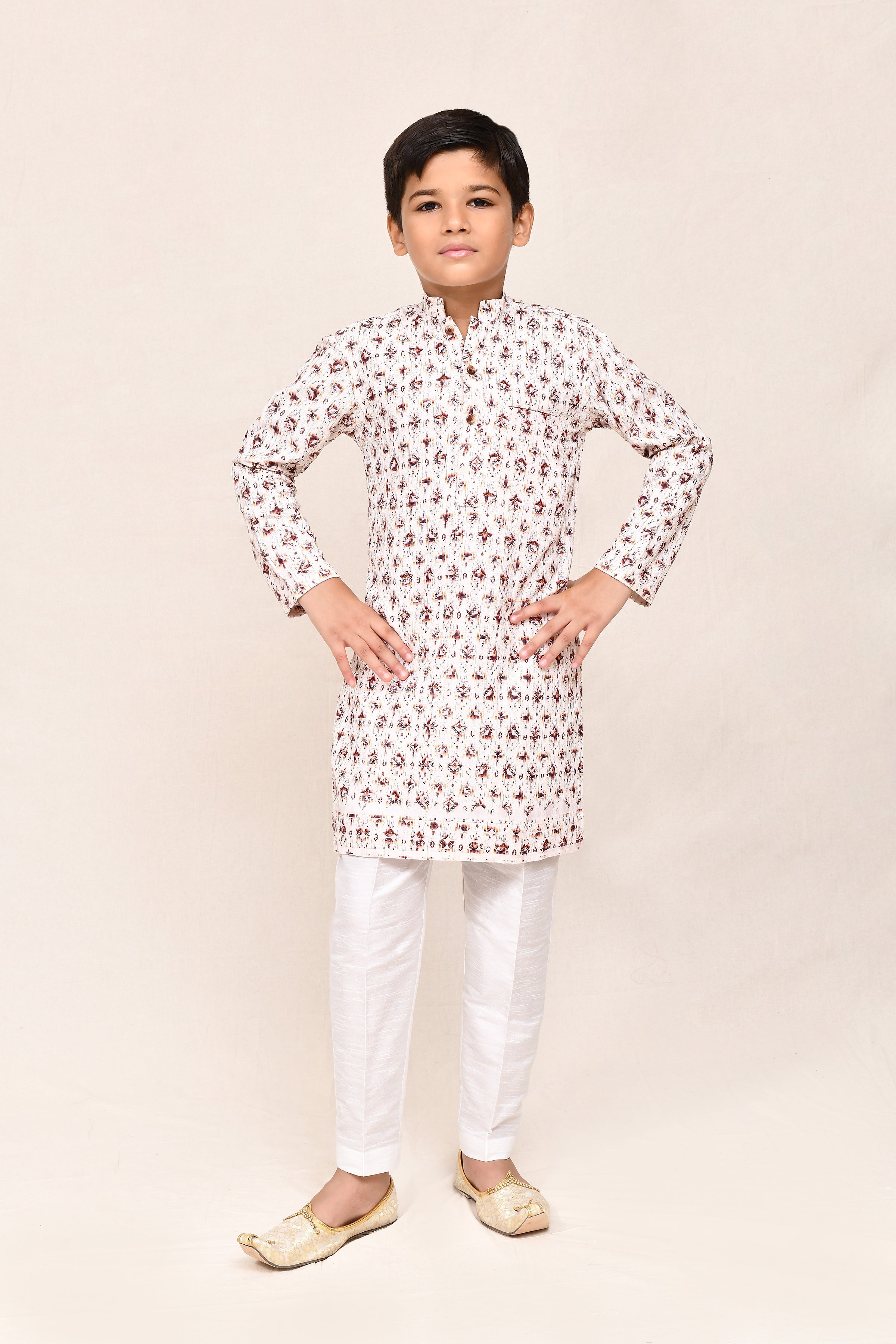 Kurta with straight fit pant