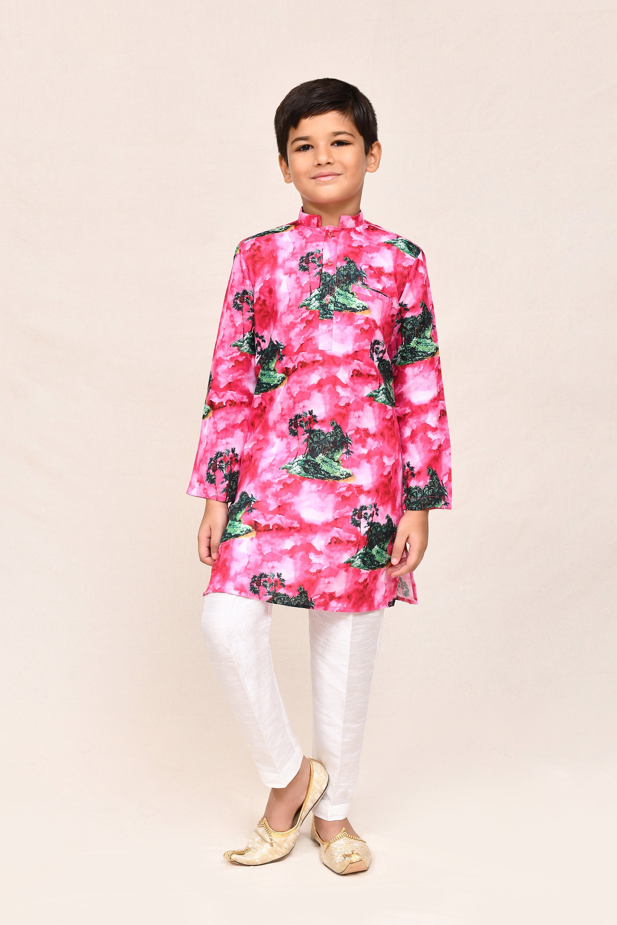 Kurta with straight fit pant