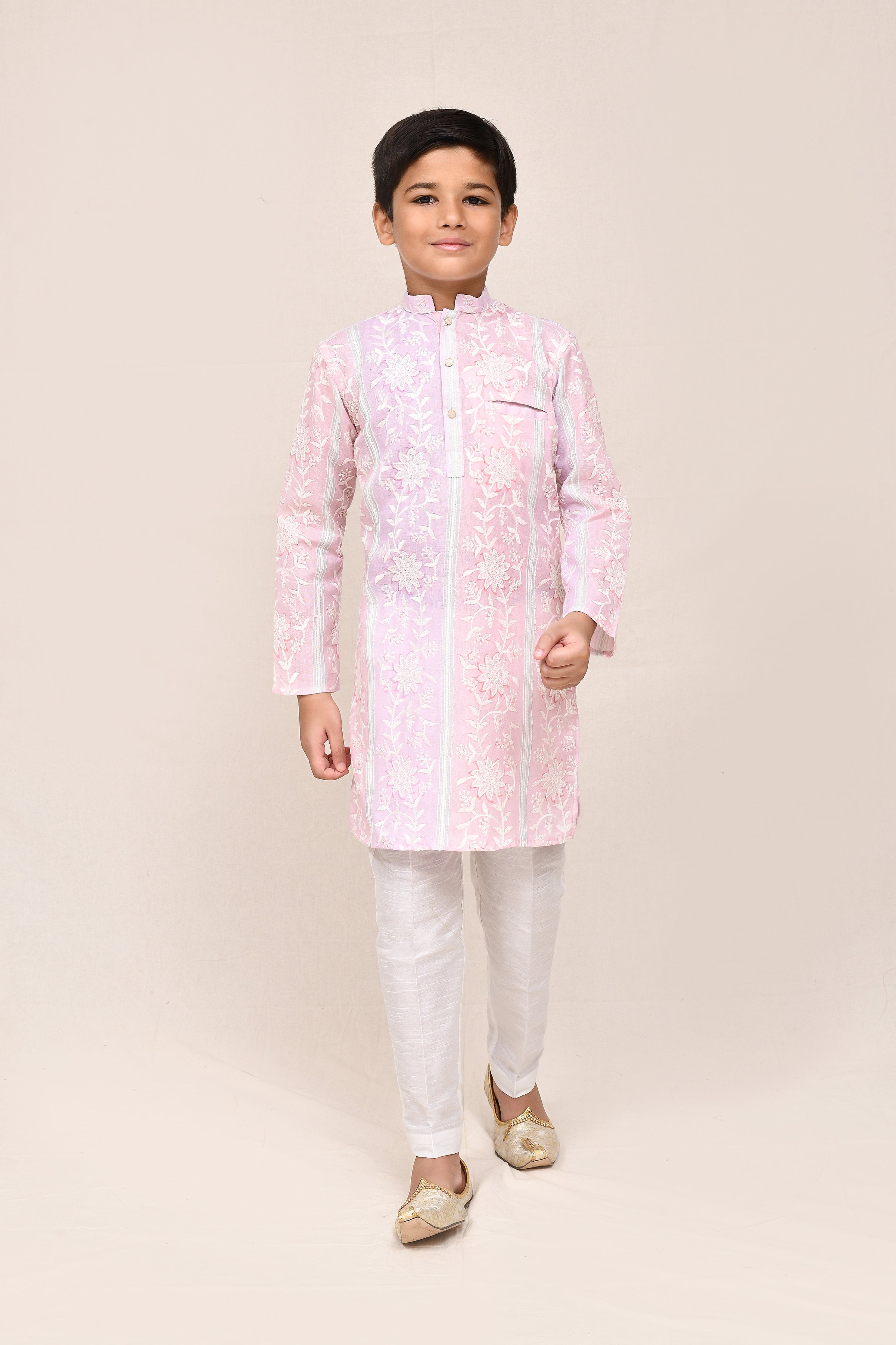 Kurta with straight fit pant