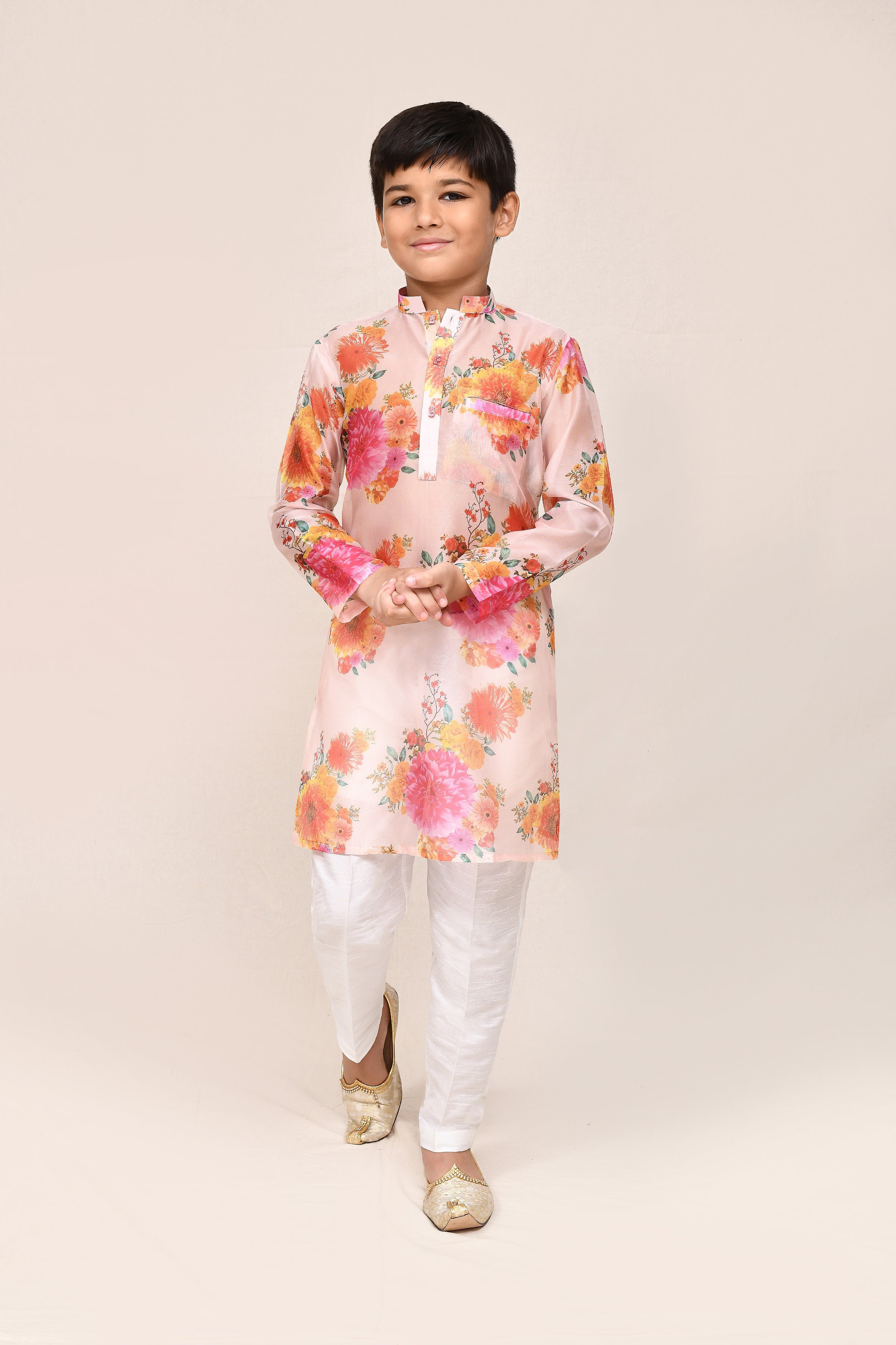 Kurta with straight fit pant