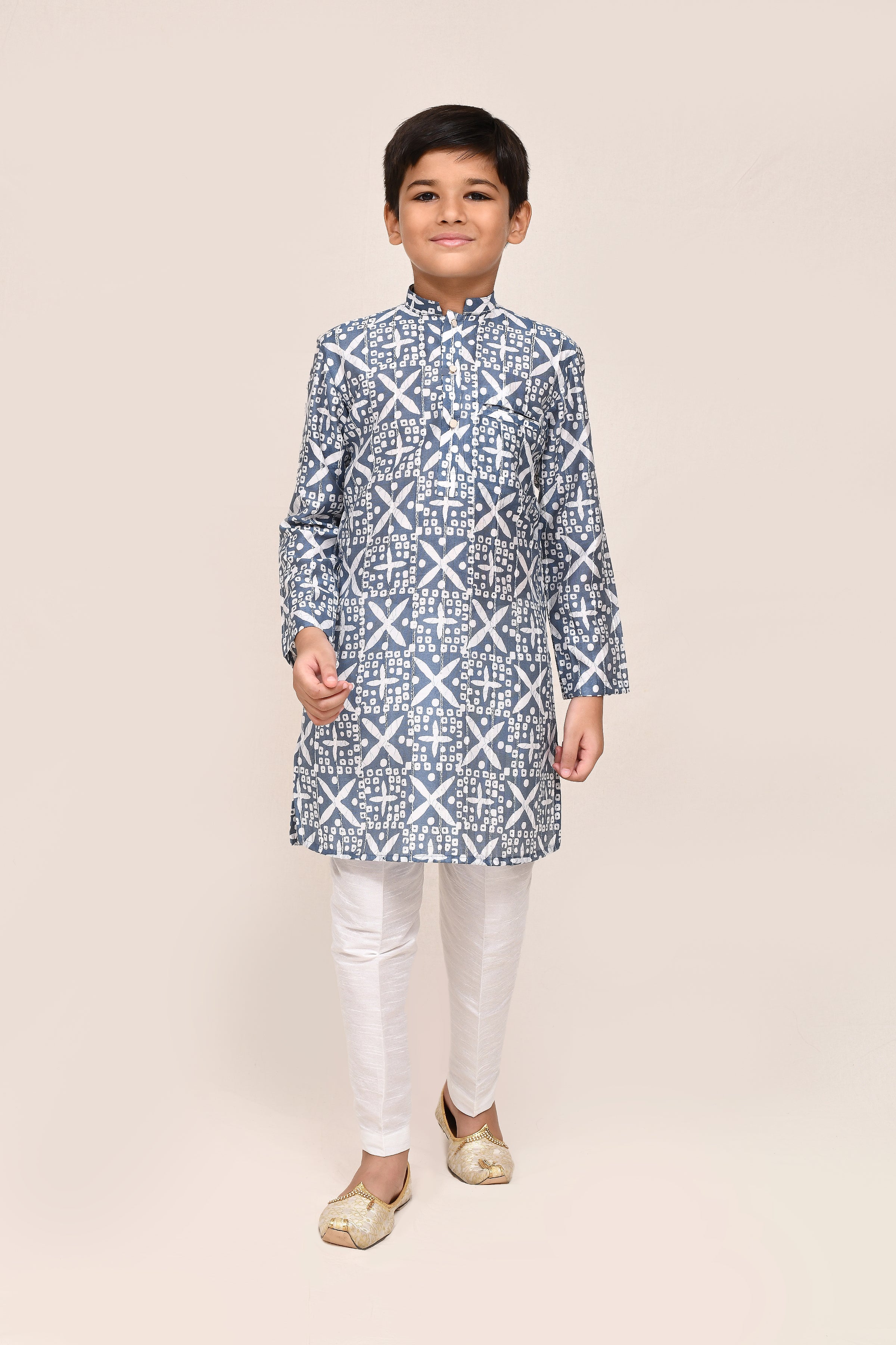 Kurta with straight fit pant