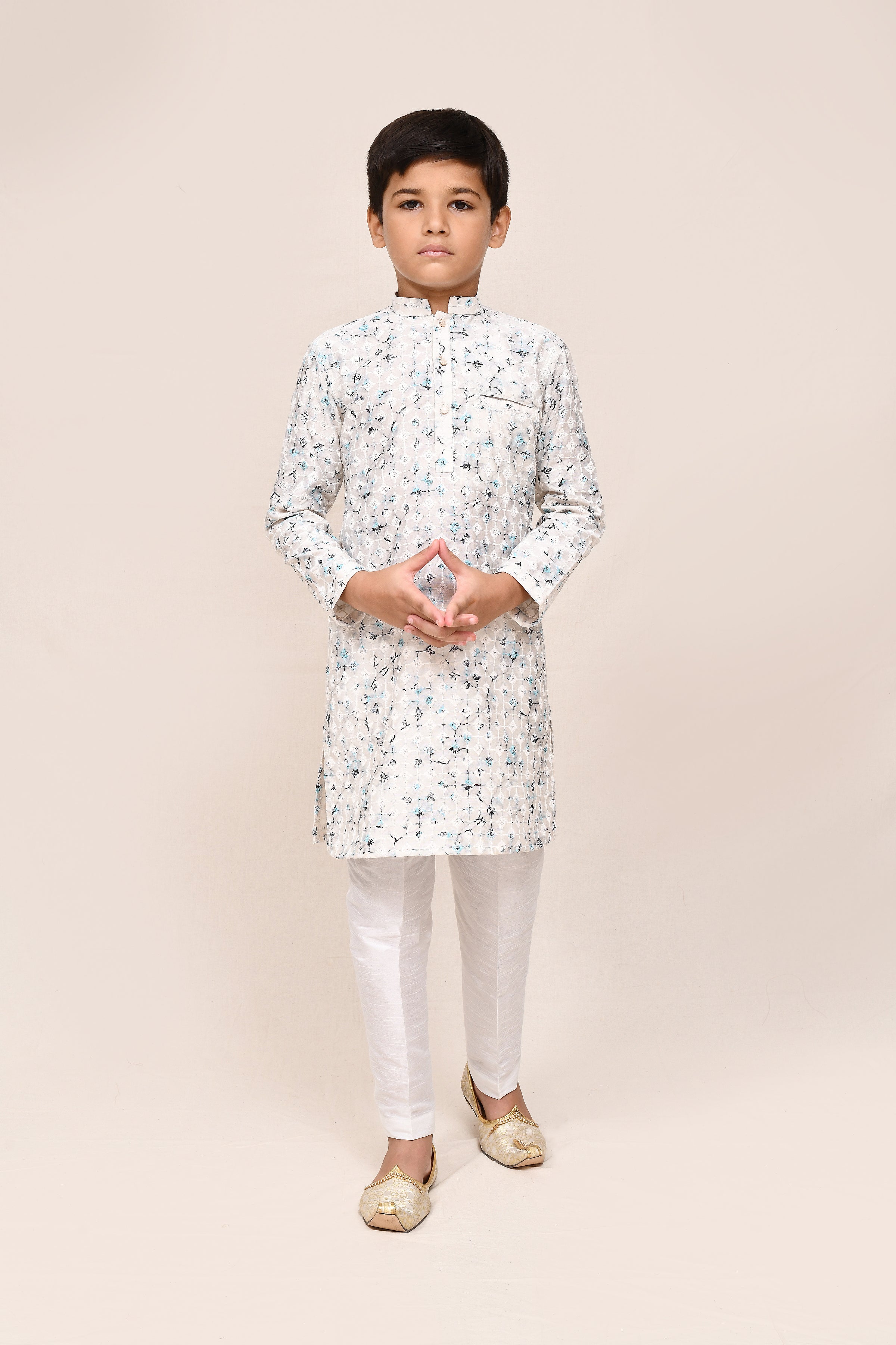 Kurta with straight fit pant