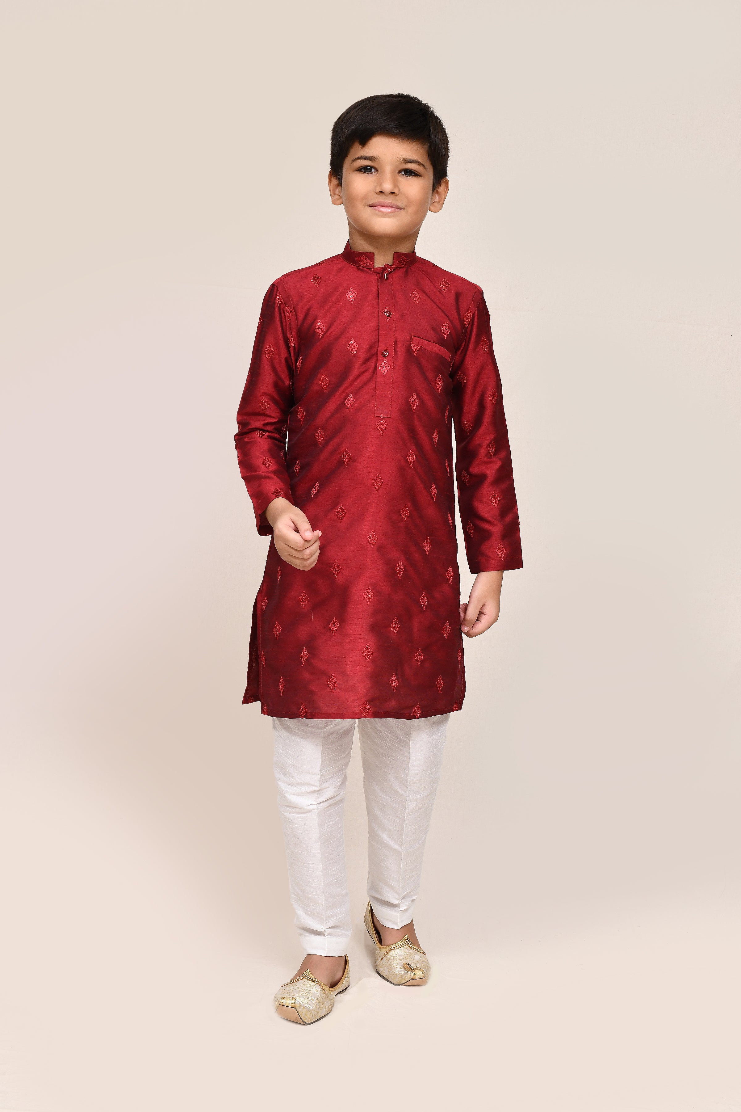 Kurta with straight fit pant