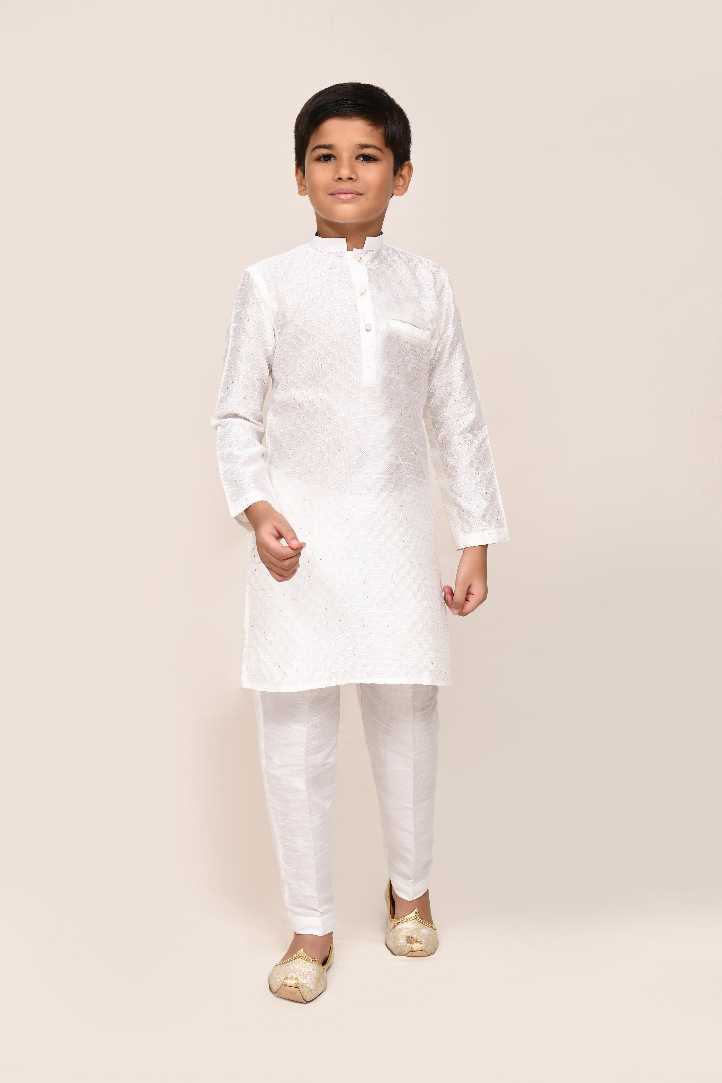 Kurta with straight fit pant