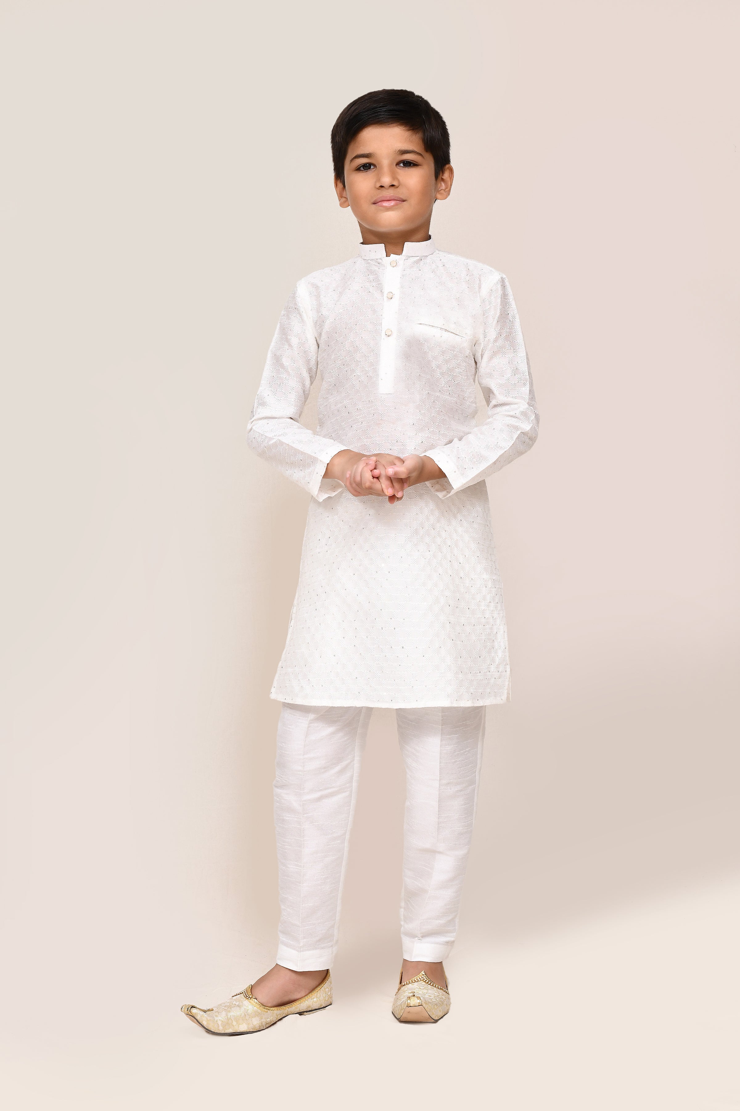 Kurta with straight fit pant