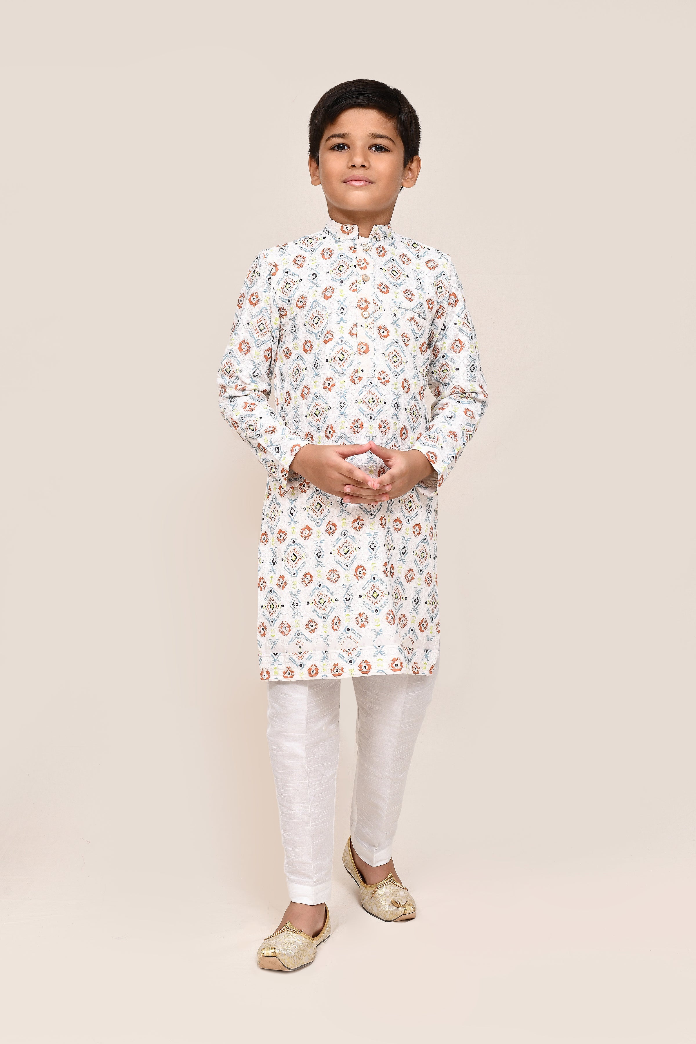 Kurta with straight fit pant