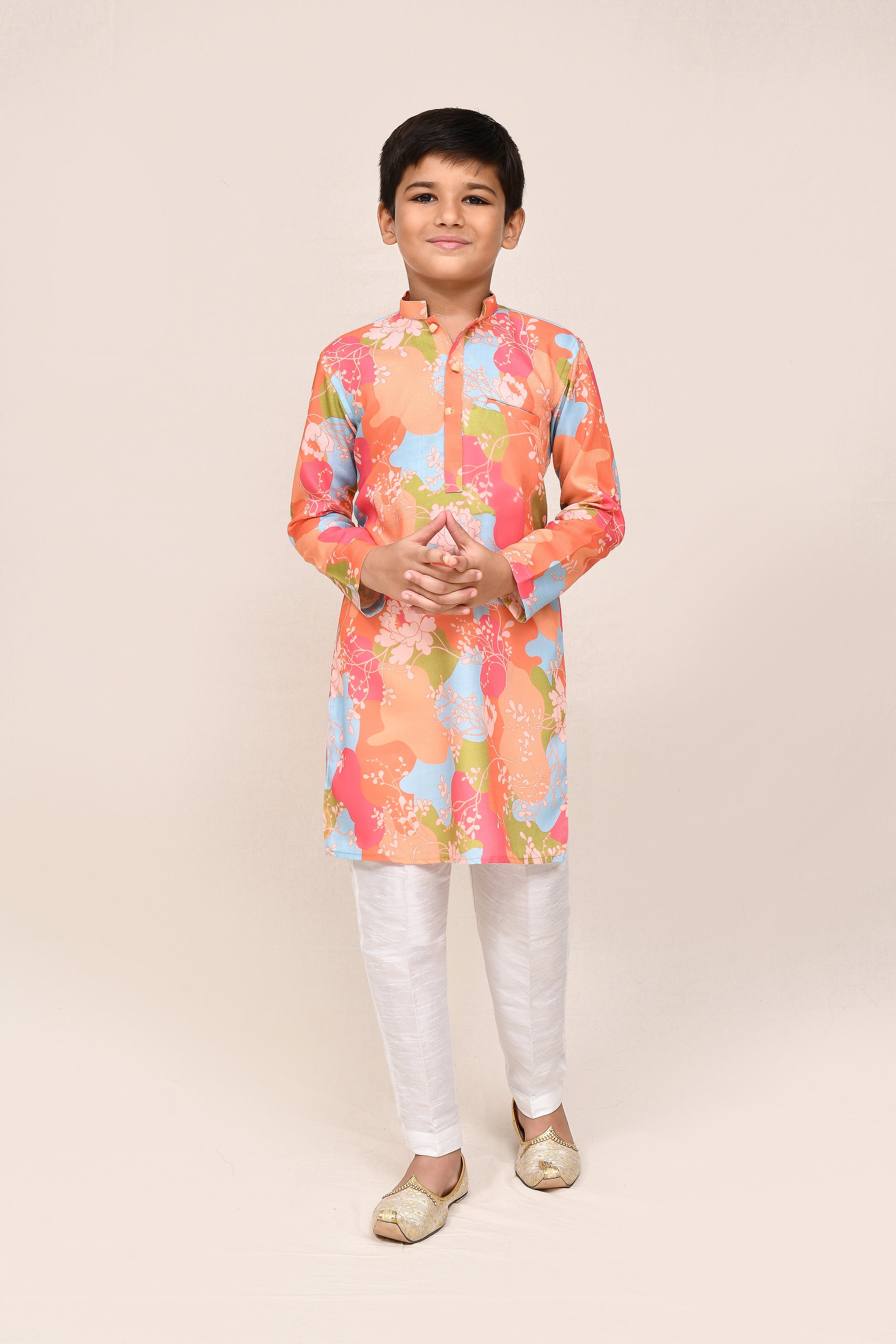 Kurta with straight fit pant