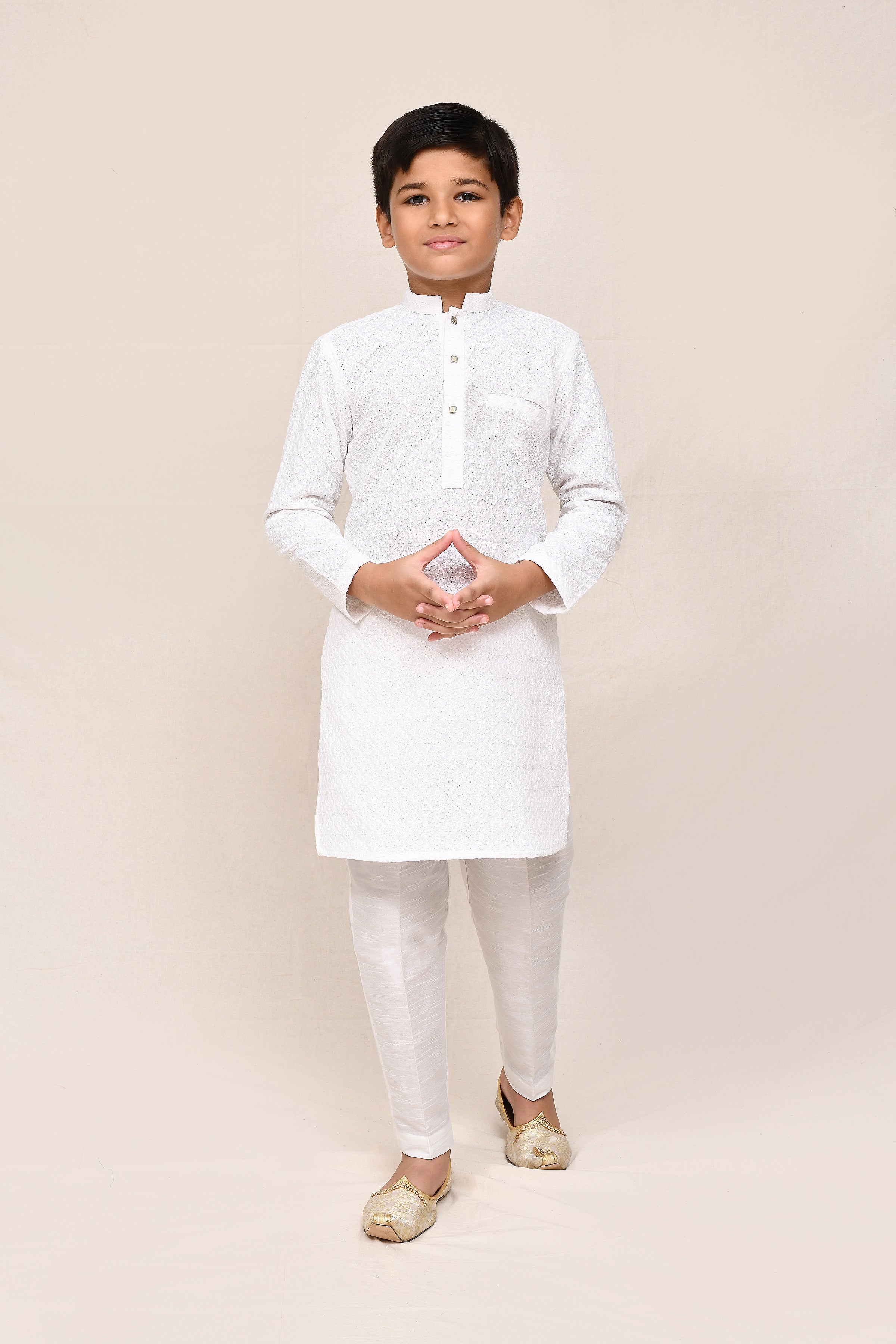 Kurta with straight fit pant