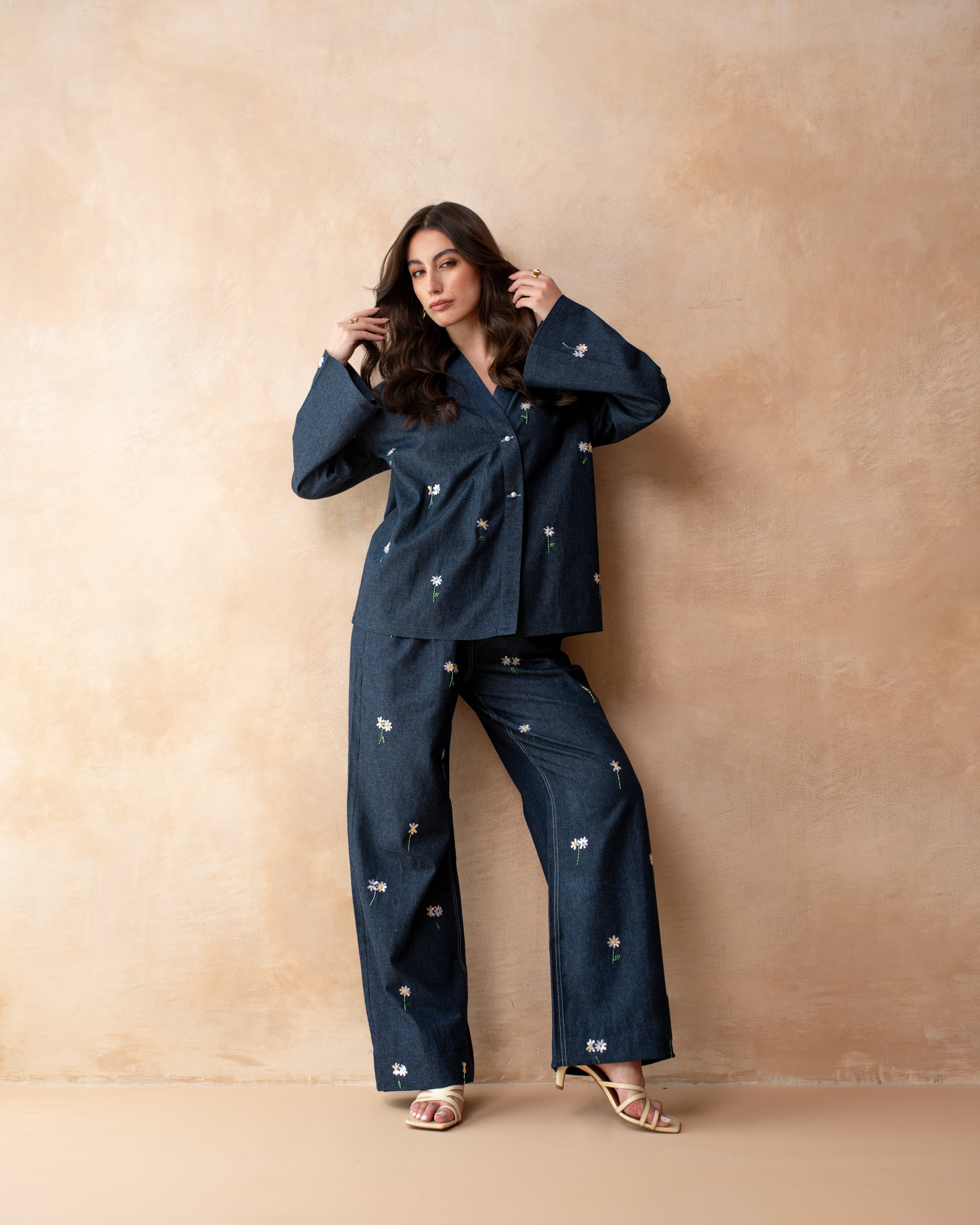 Midnight Daisy Trousers