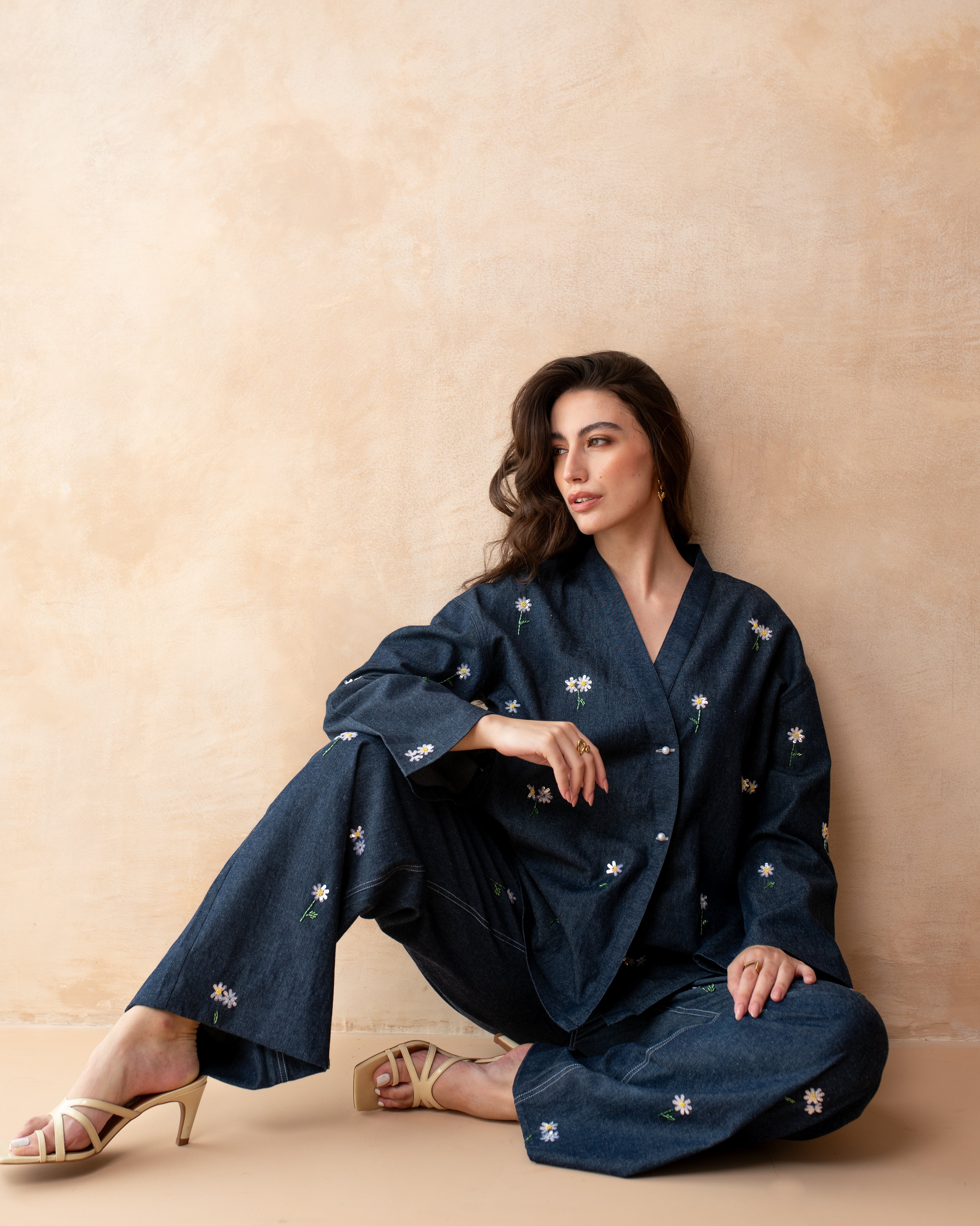 Midnight Daisy Trousers