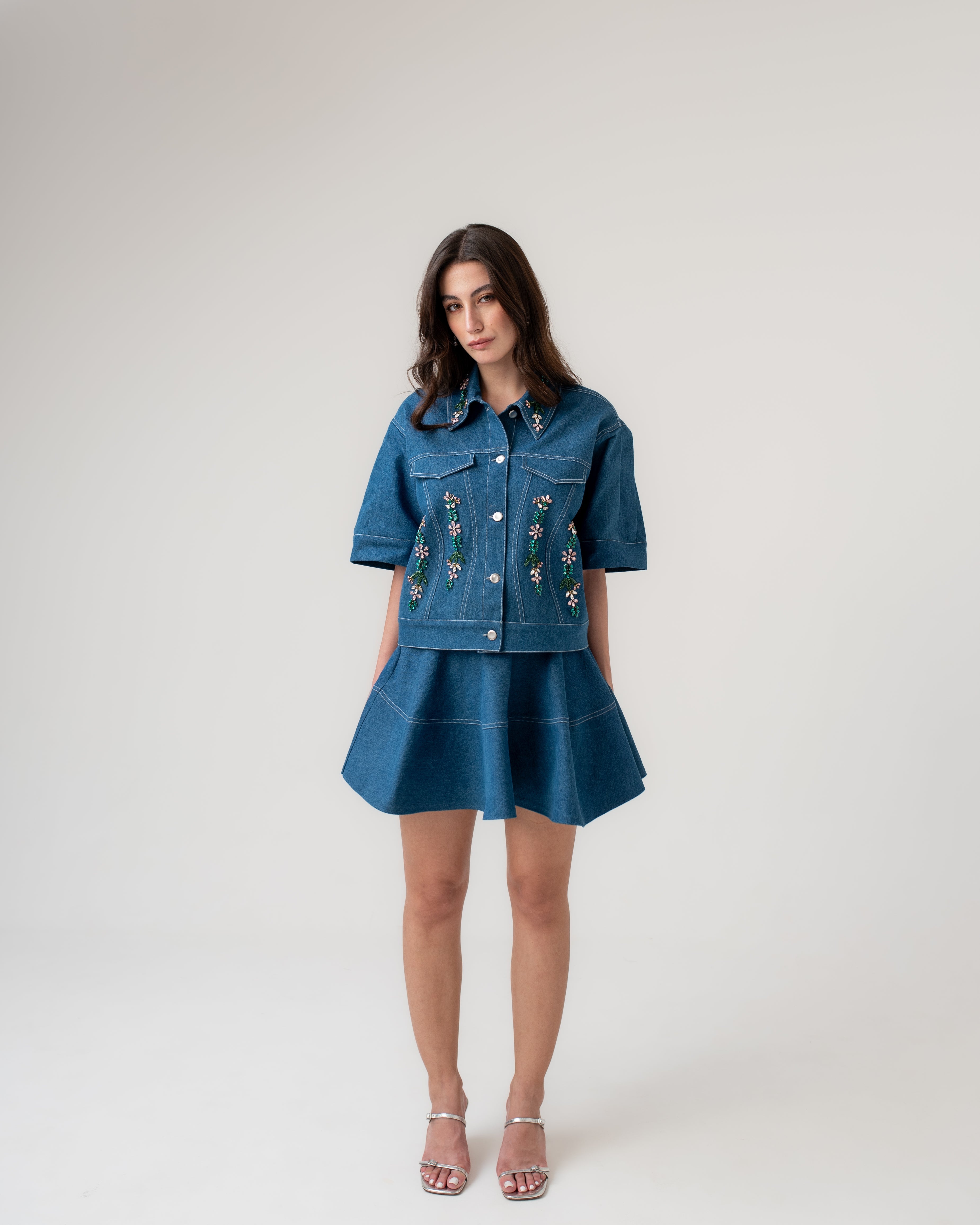 Circle Mini Skirt