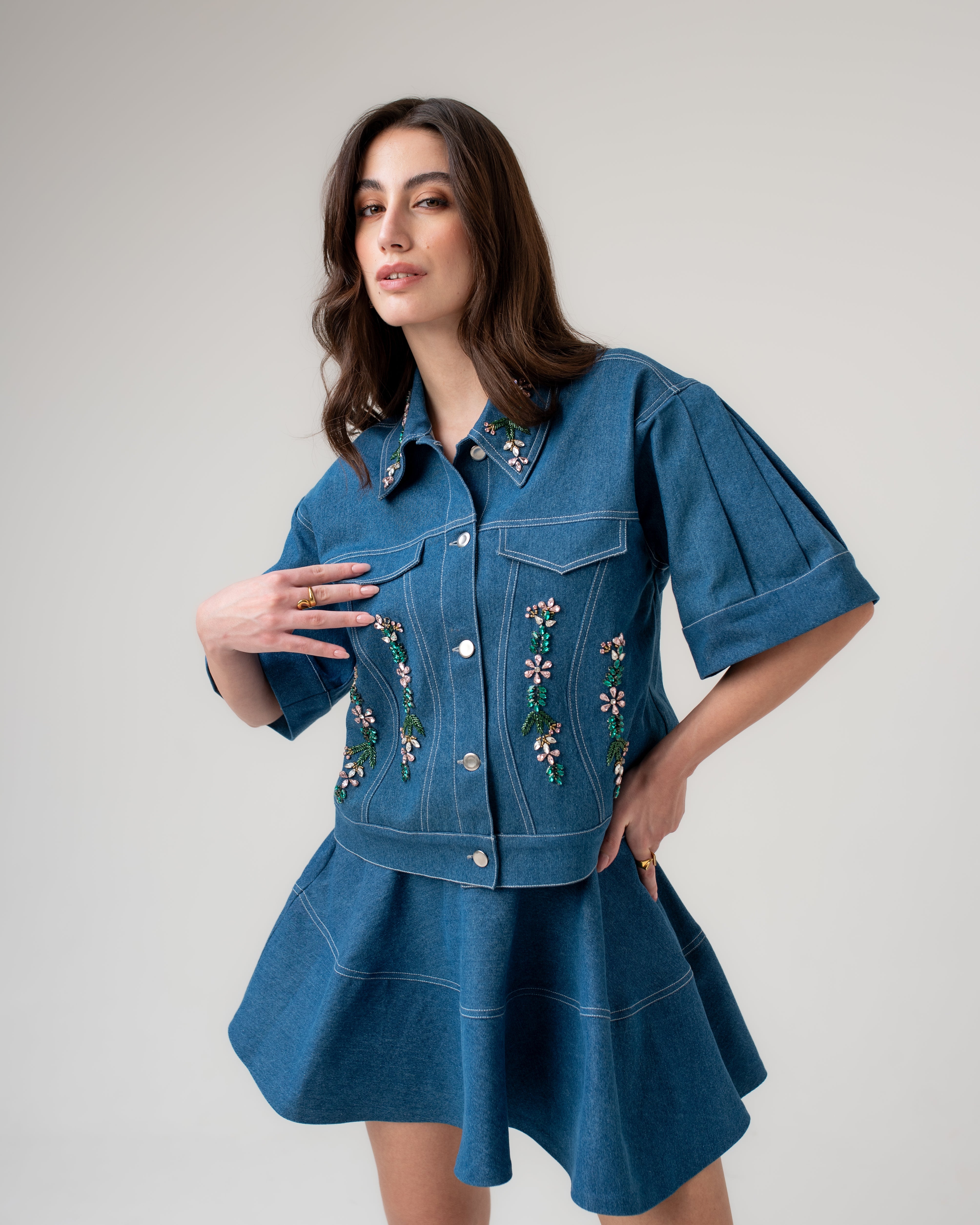 Circle Mini Skirt