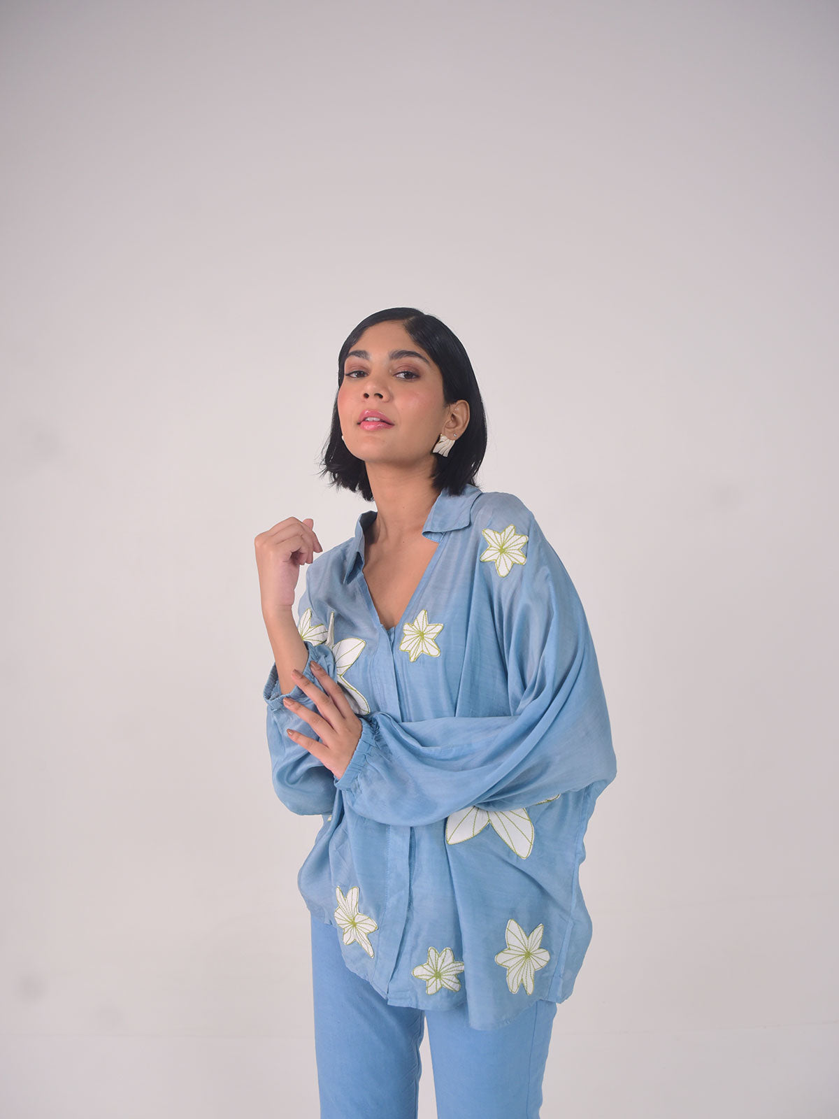 Lisa Applique Modal Shirt