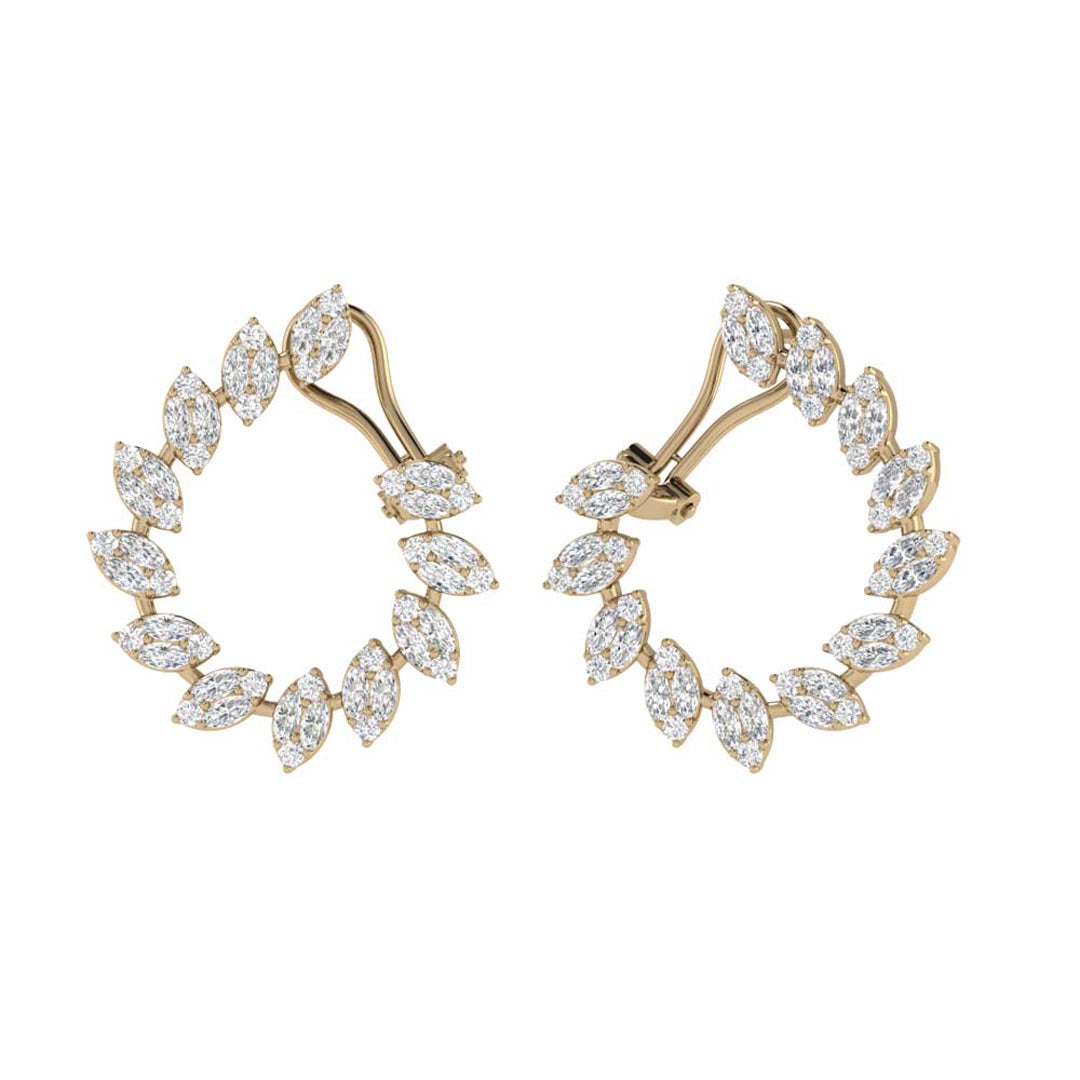 Stella hoop Earrings