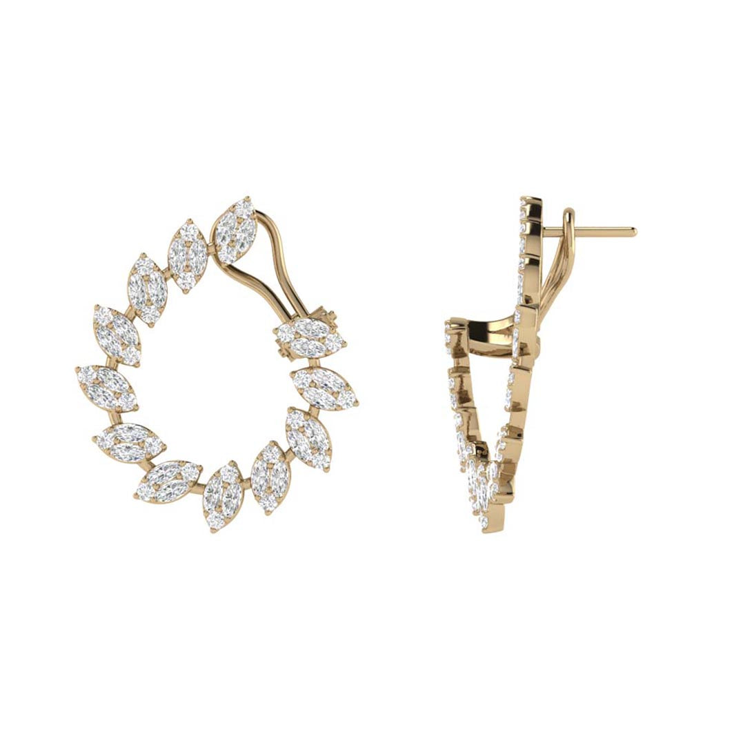 Stella hoop Earrings