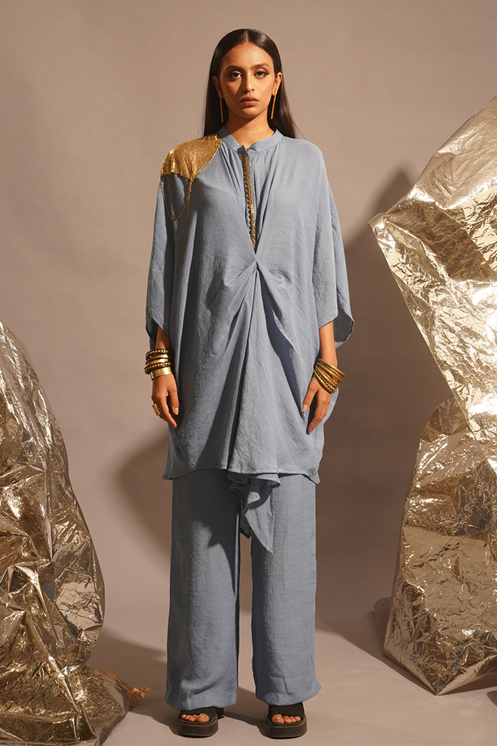 Tuck Kaftan Set