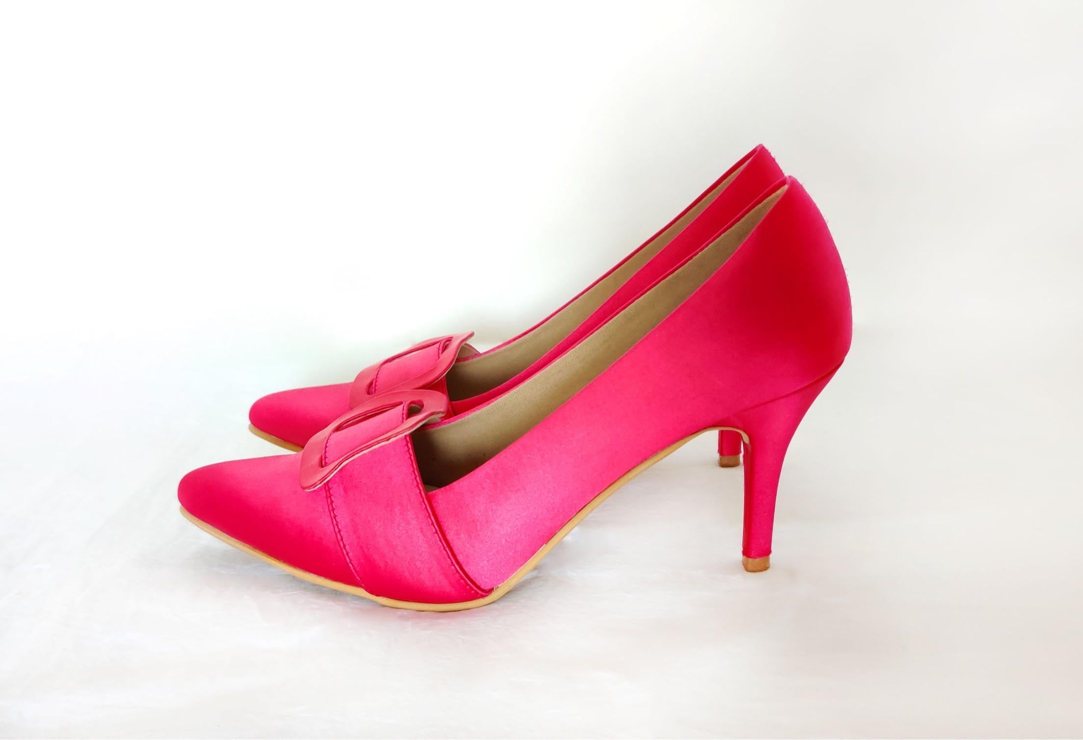 Audrey Stilettos, Fuschia Pink
