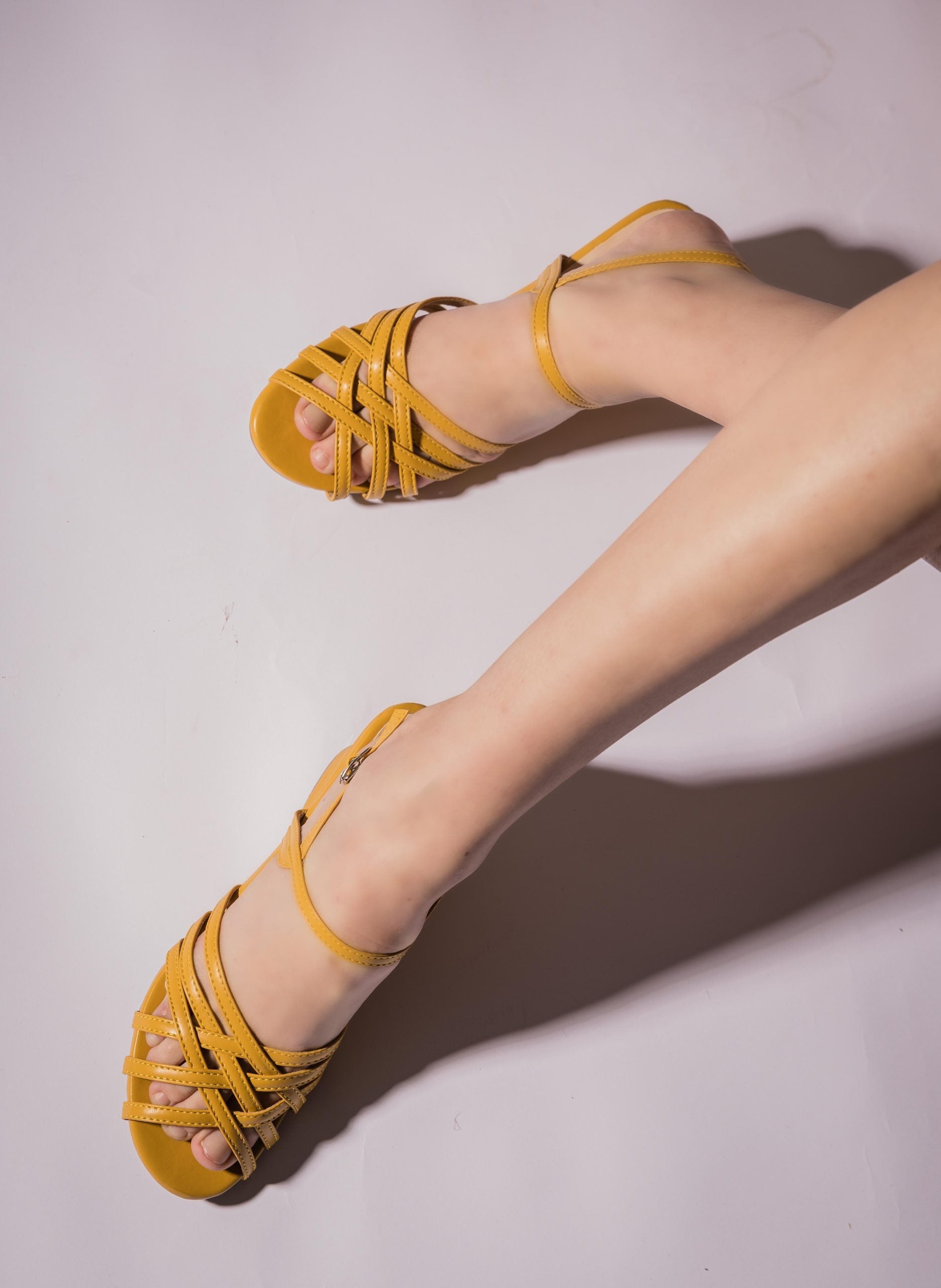 Esme Sandals, Yellow