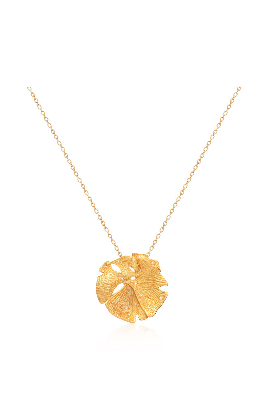 Ginkgo Leaf Charm Pendant Necklace - Auraya Fashion - Putstyle - #tag1# - #tag2# - #tag3# - #tag3#